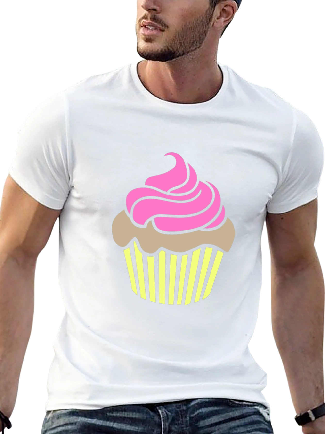 Cupcake Graphic T-Shirt - Sweet Style