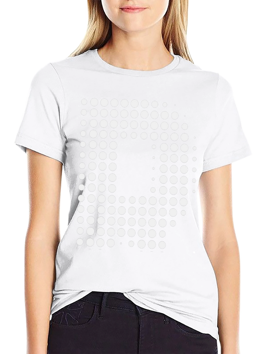 Modern D Graphic Black T-Shirt