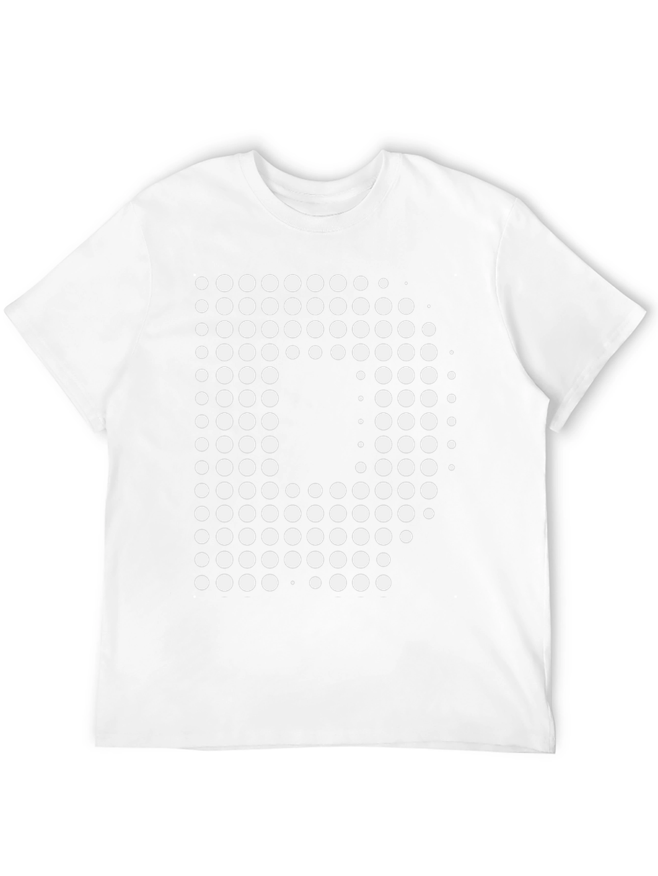Modern D Graphic Black T-Shirt