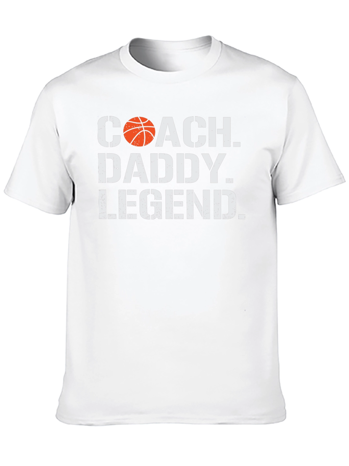 Coach Daddy Legend T-Shirt - Basketball Dad Gift