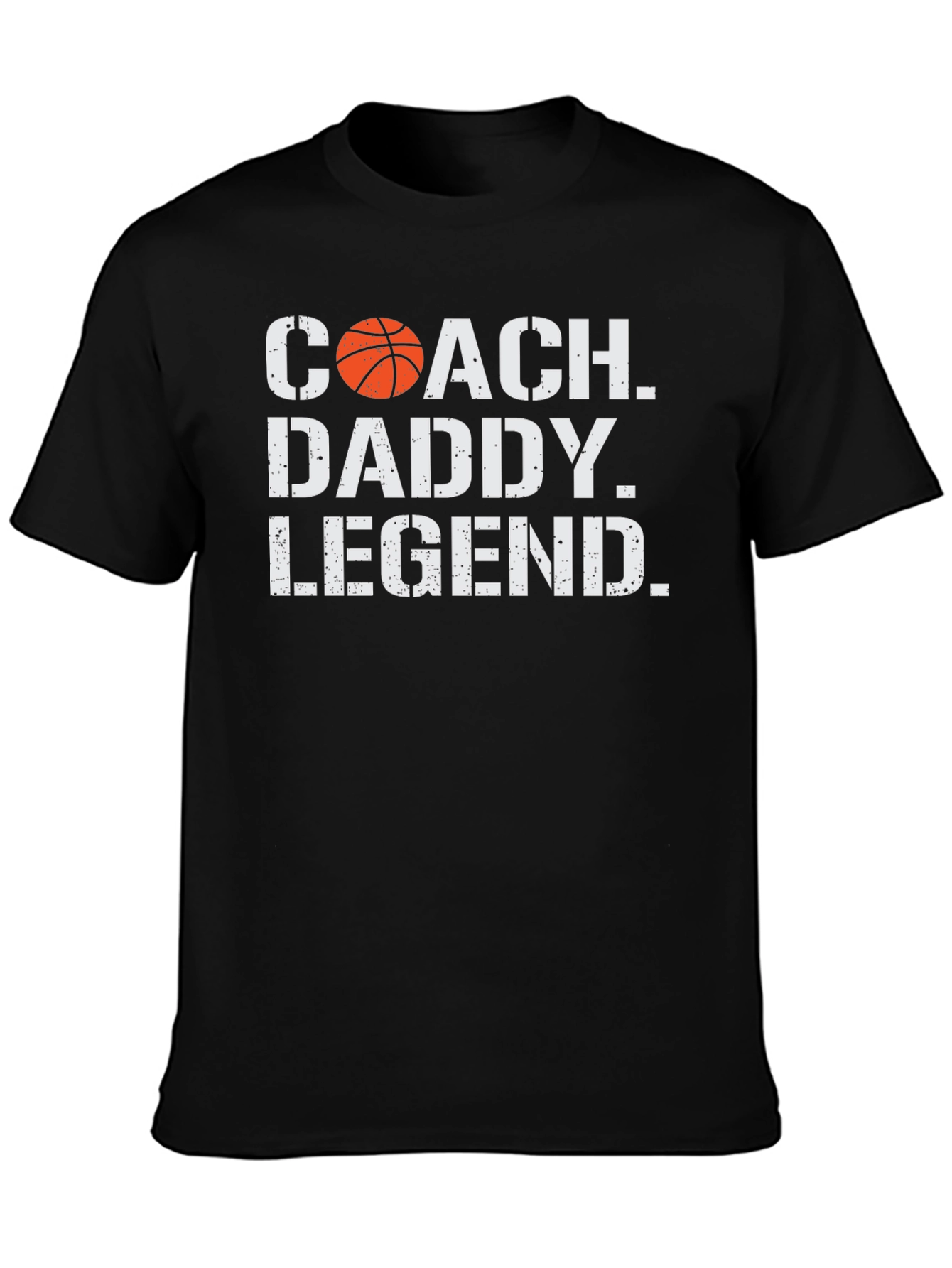 Coach Daddy Legend T-Shirt - Basketball Dad Gift