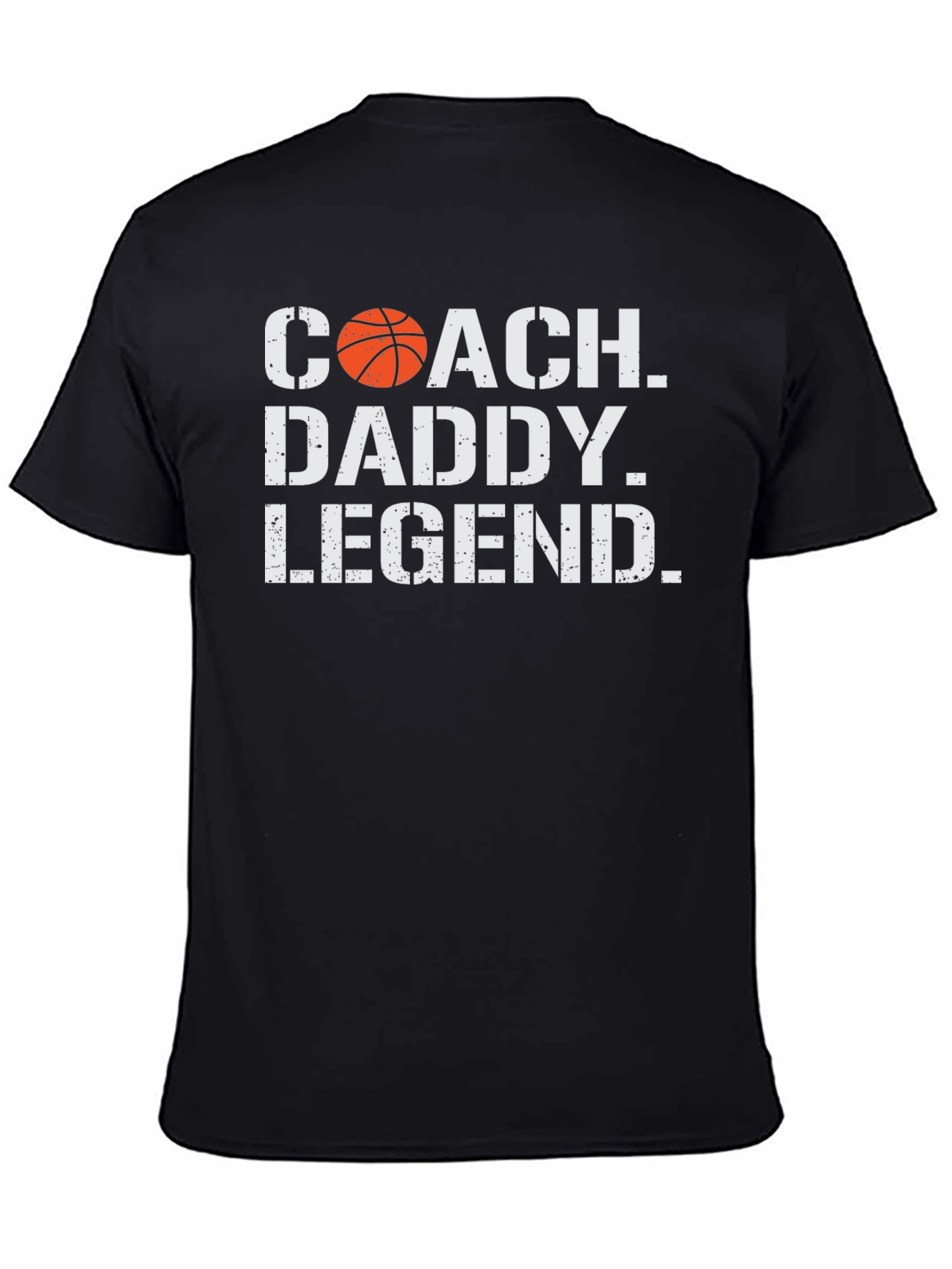 Coach Daddy Legend T-Shirt - Basketball Dad Gift