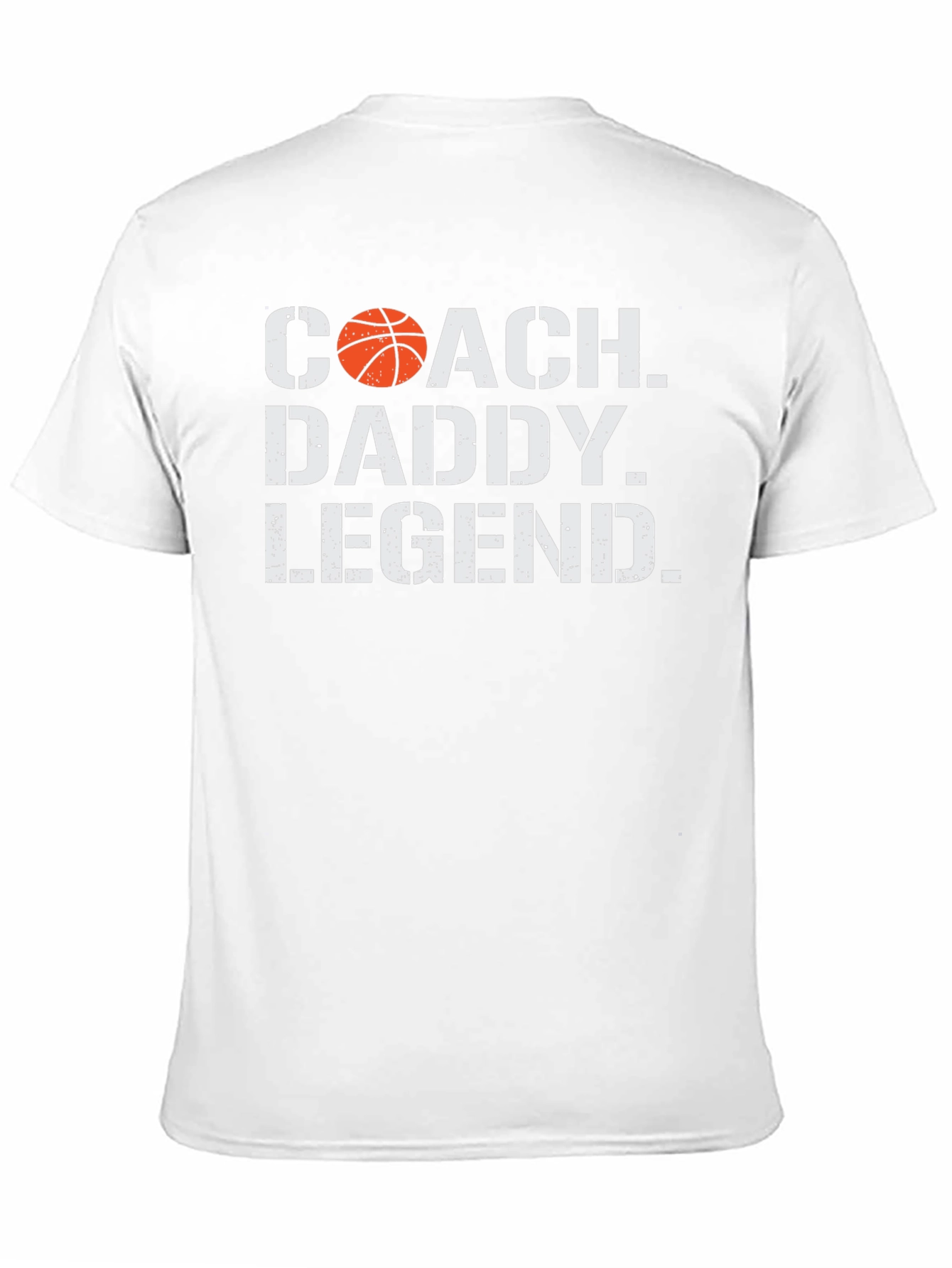 Coach Daddy Legend T-Shirt - Basketball Dad Gift