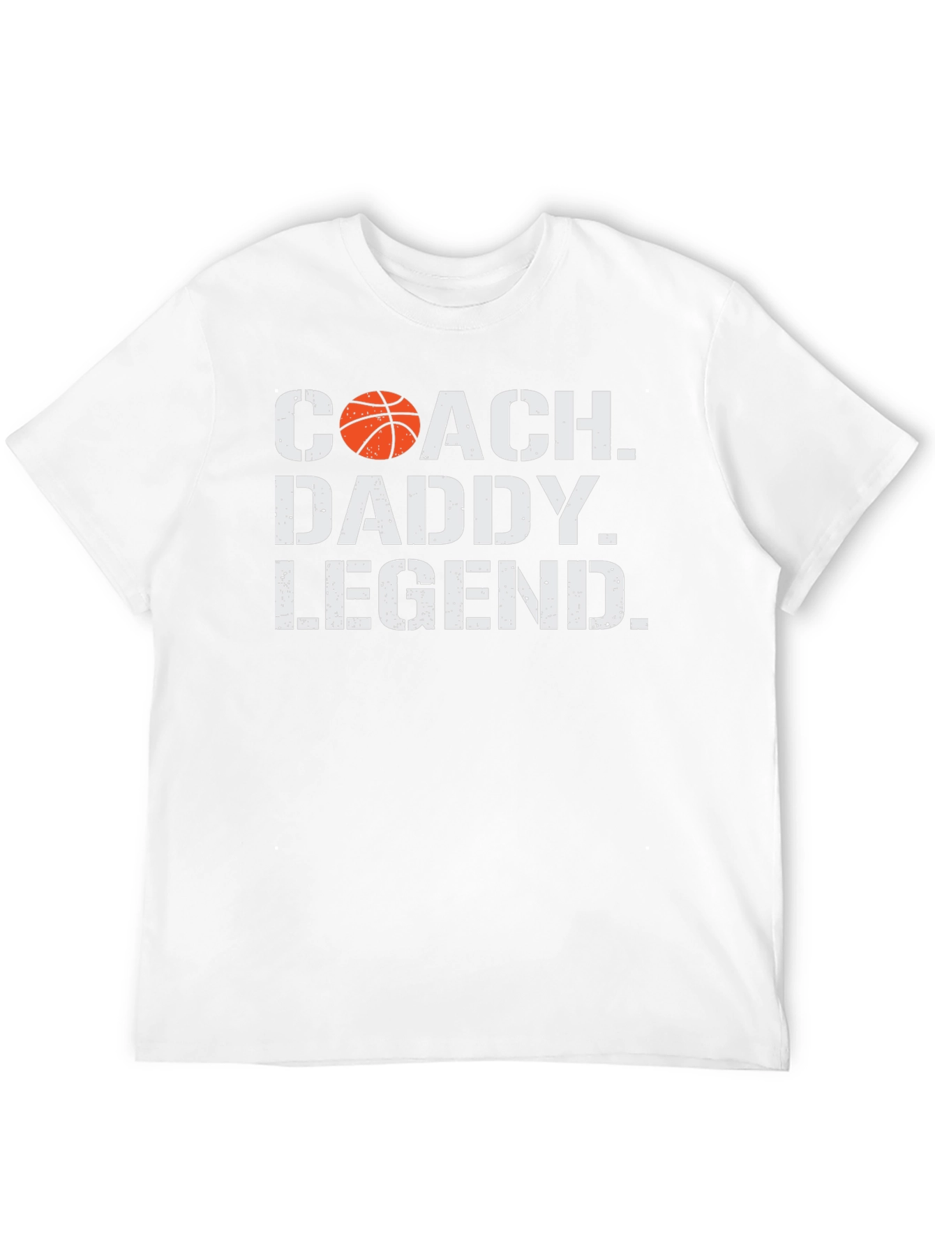 Coach Daddy Legend T-Shirt - Basketball Dad Gift