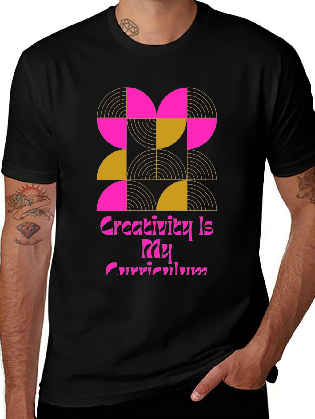 Creative Curriculum Black Graphic Tee