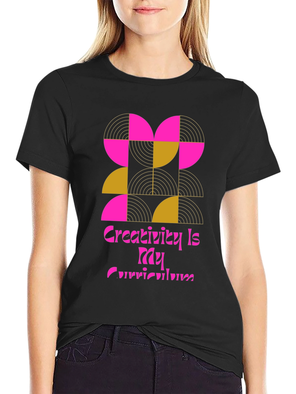 Creative Curriculum Black Graphic Tee