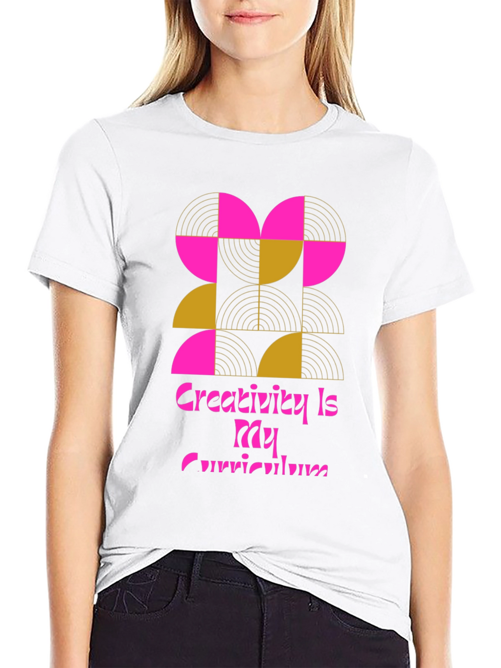 Creative Curriculum Black Graphic Tee