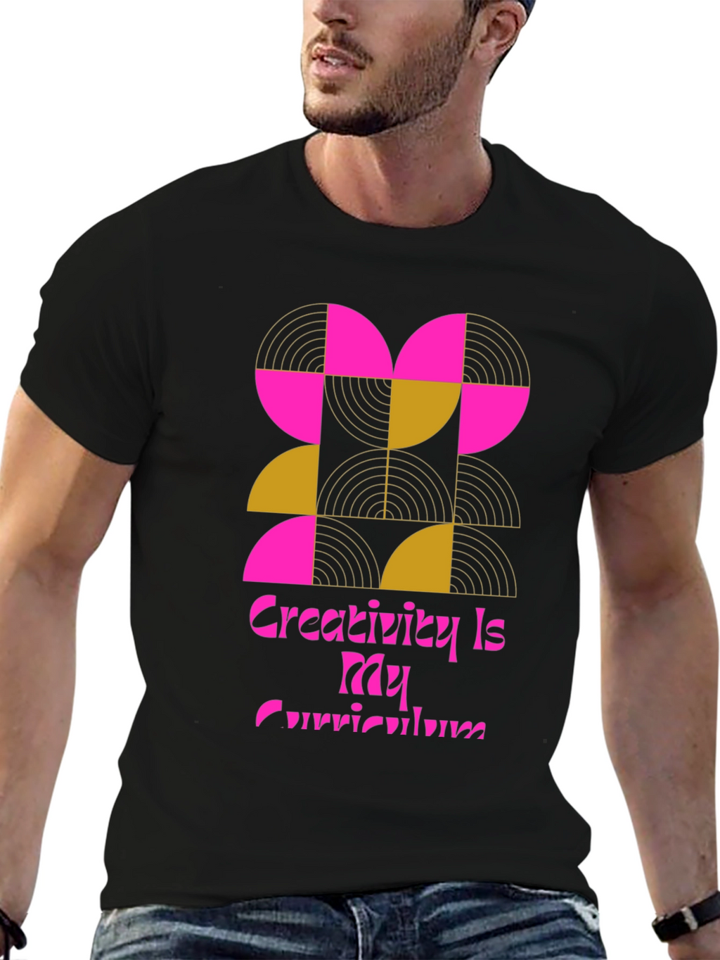 Creative Curriculum Black Graphic Tee