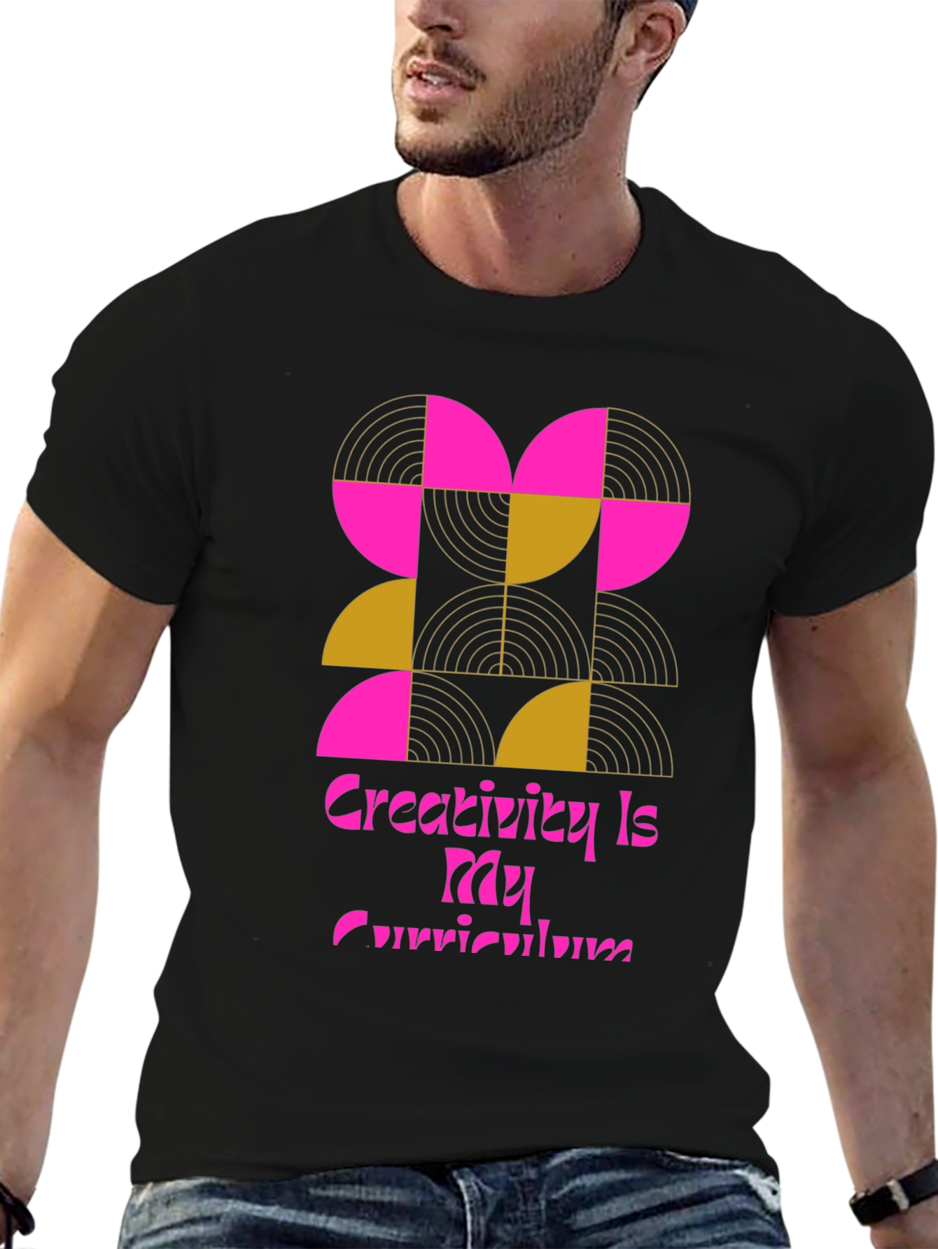 Creative Curriculum Black Graphic Tee