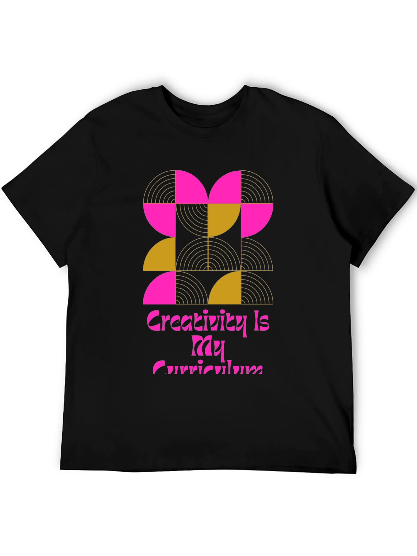 Creative Curriculum Black Graphic Tee