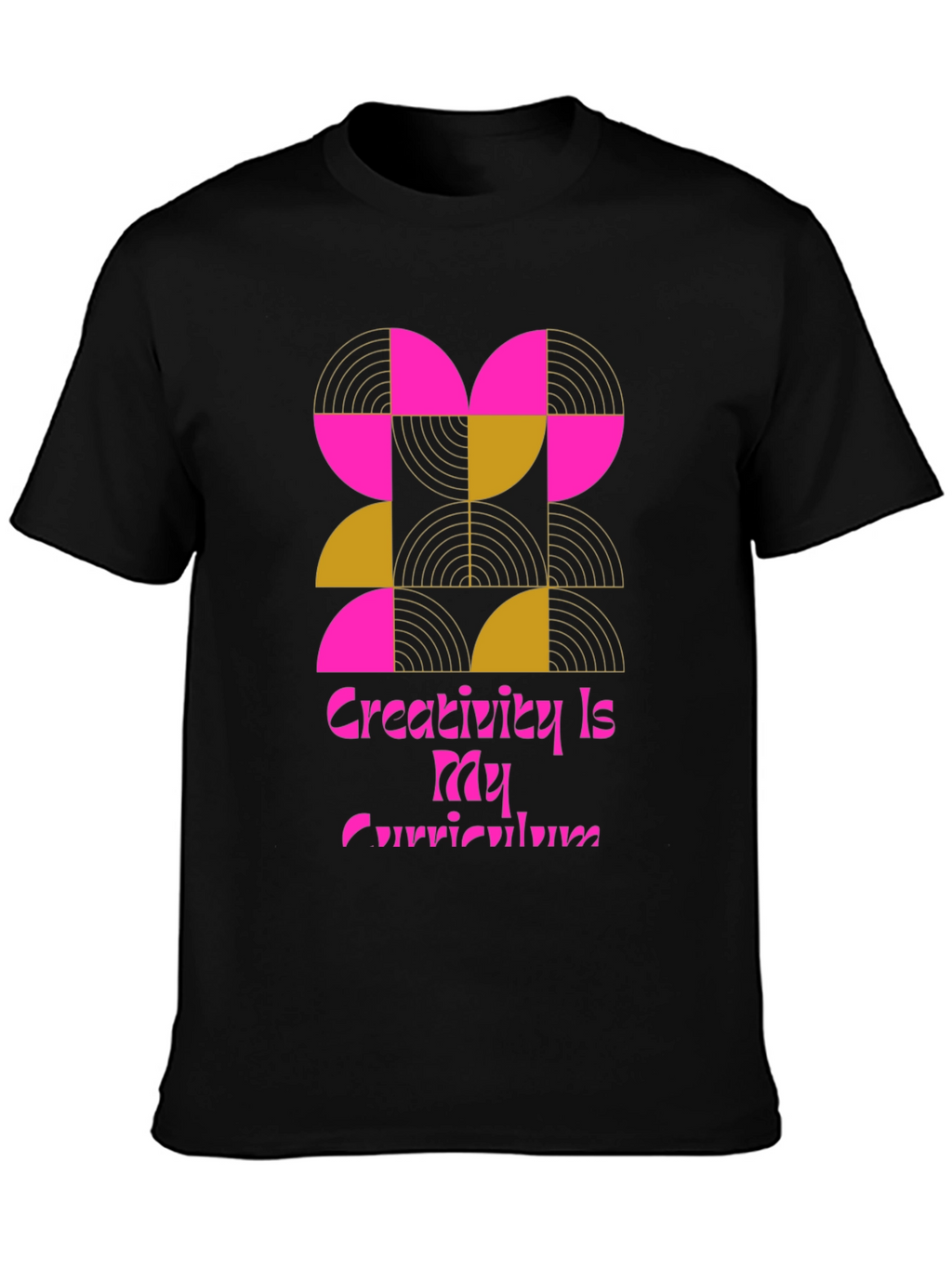 Creative Curriculum Black Graphic Tee