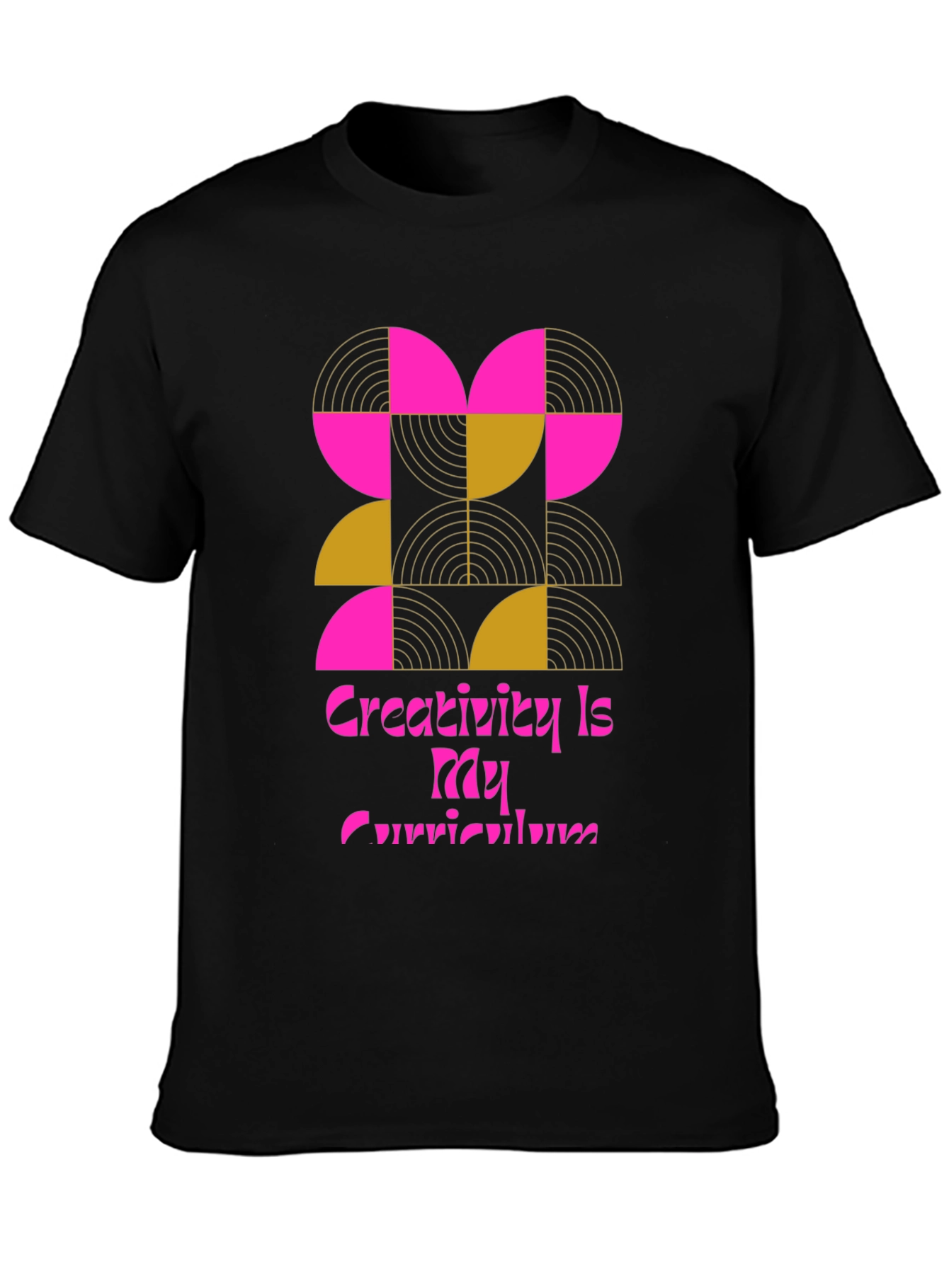 Creative Curriculum Black Graphic Tee