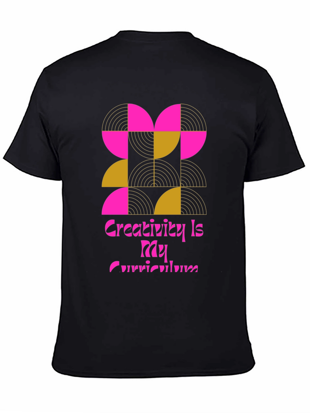 Creative Curriculum Black Graphic Tee