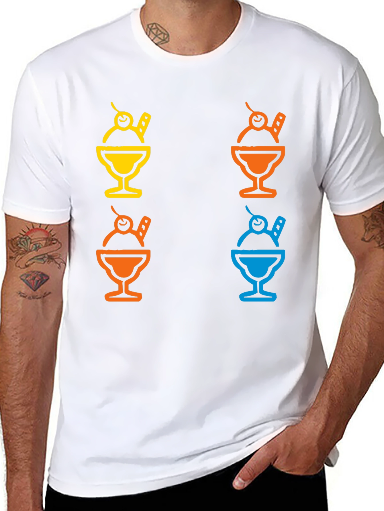 Sundae Graphic Tee - Unique Dessert Lovers Shirt