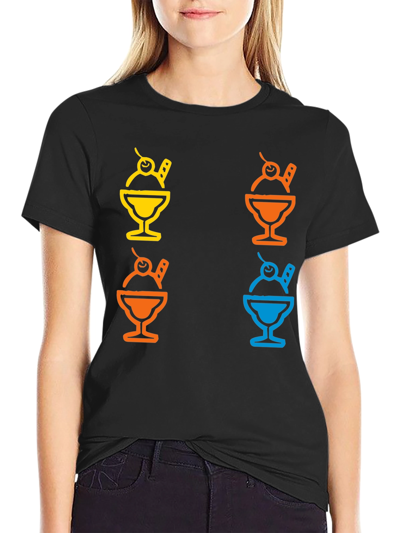 Sundae Graphic Tee - Unique Dessert Lovers Shirt