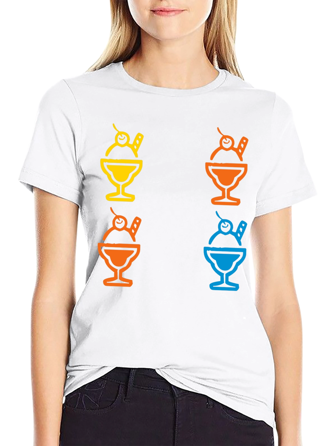 Sundae Graphic Tee - Unique Dessert Lovers Shirt