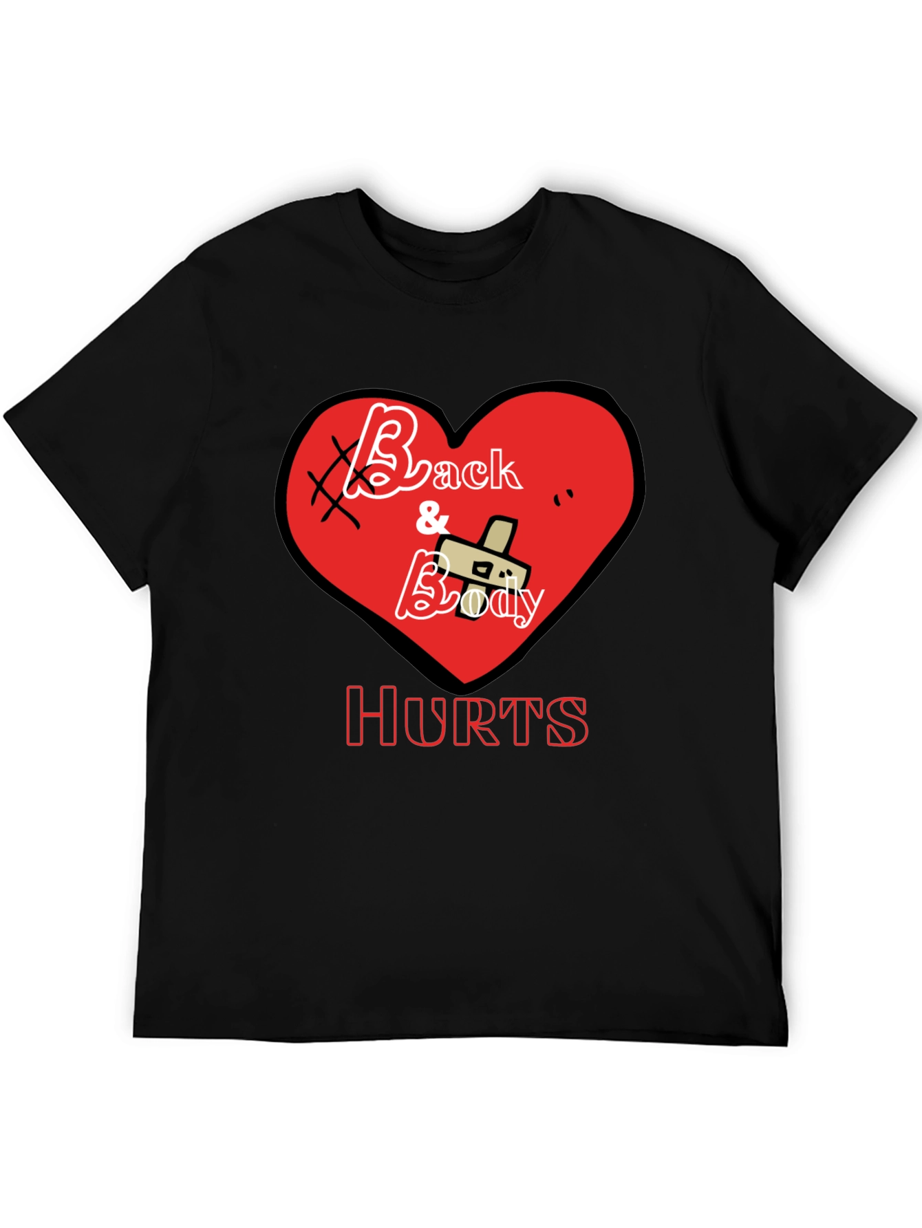 Back and Body Hurts Graphic T-Shirt