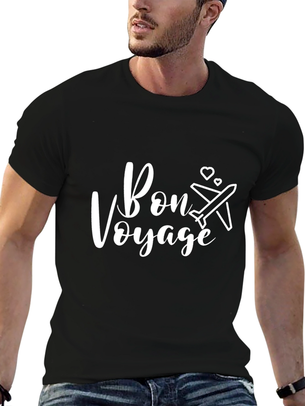 Bon Voyage Graphic Tee - Travel T-Shirt