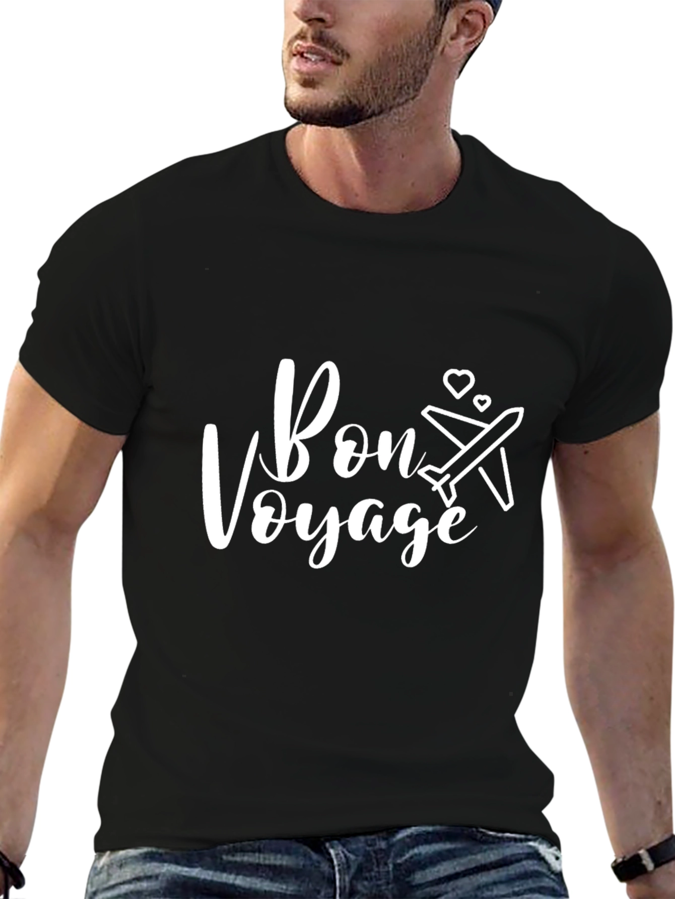 Bon Voyage Graphic Tee - Travel T-Shirt