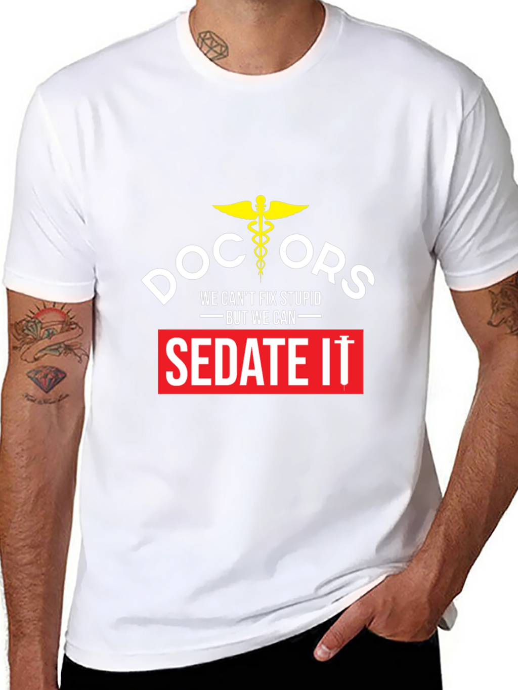 Doctors We Cant Fix Stupid T-Shirt