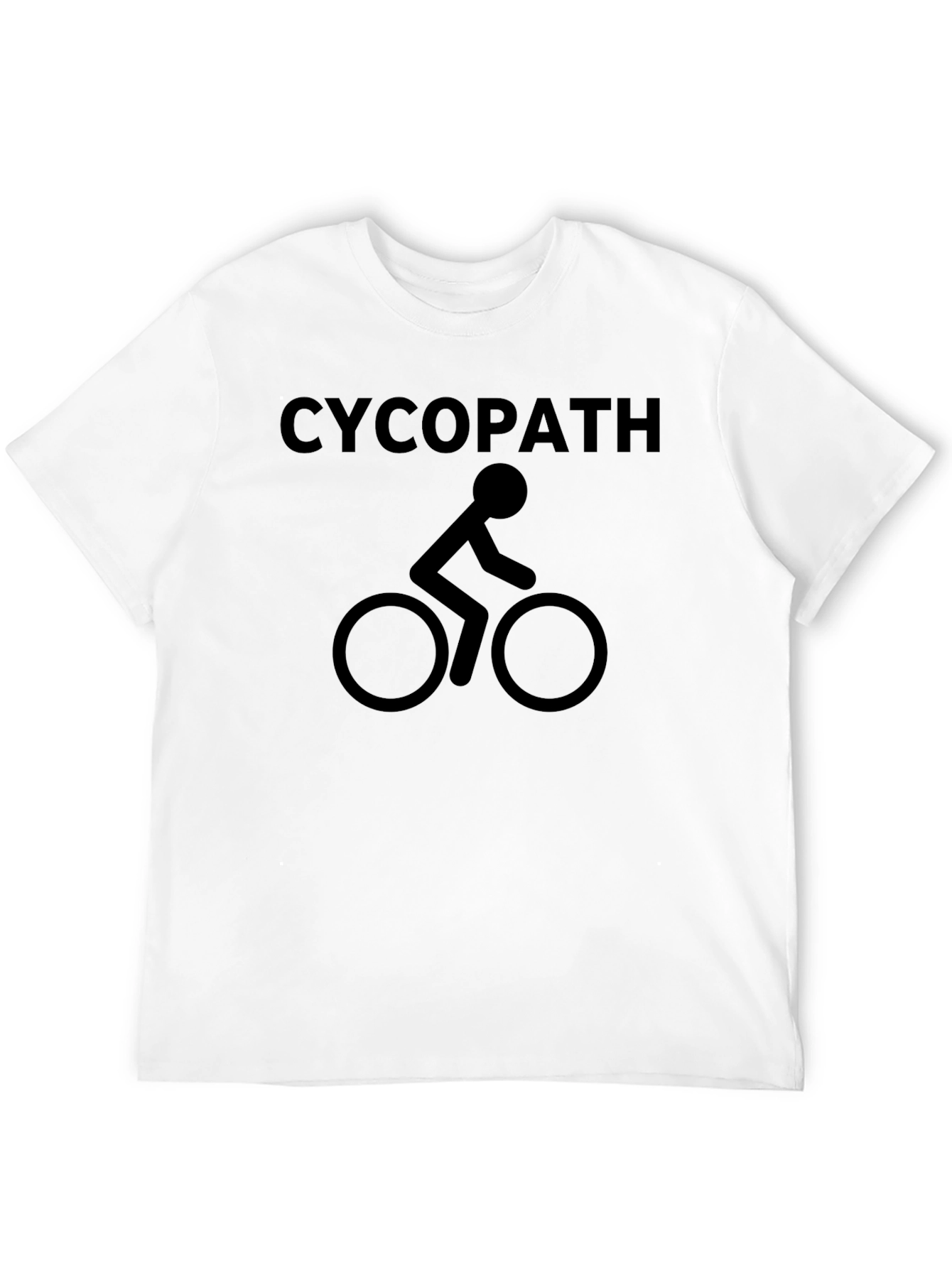 Cycopath T-Shirt - Funny Cycling Humor Tee