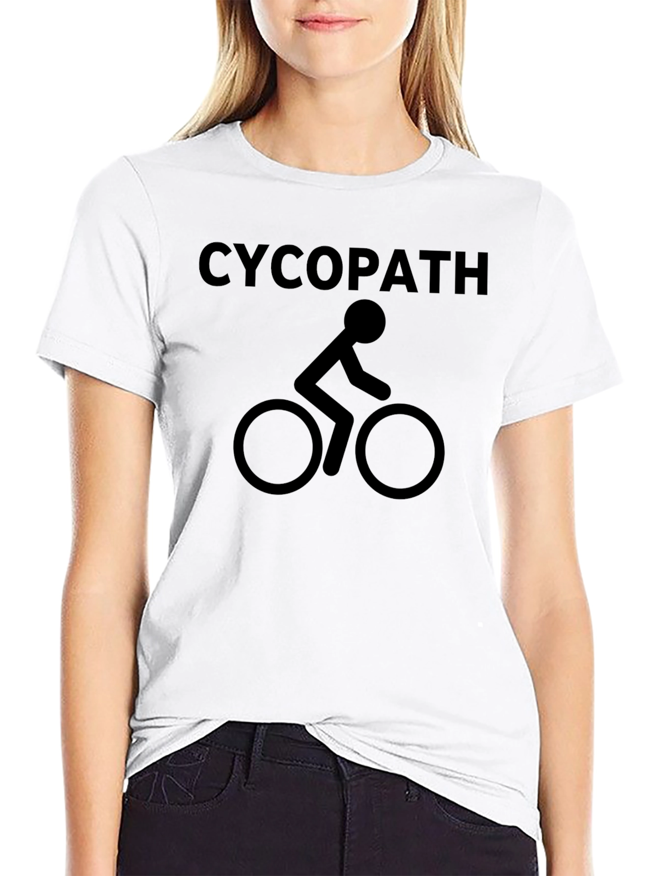 Cycopath T-Shirt - Funny Cycling Humor Tee