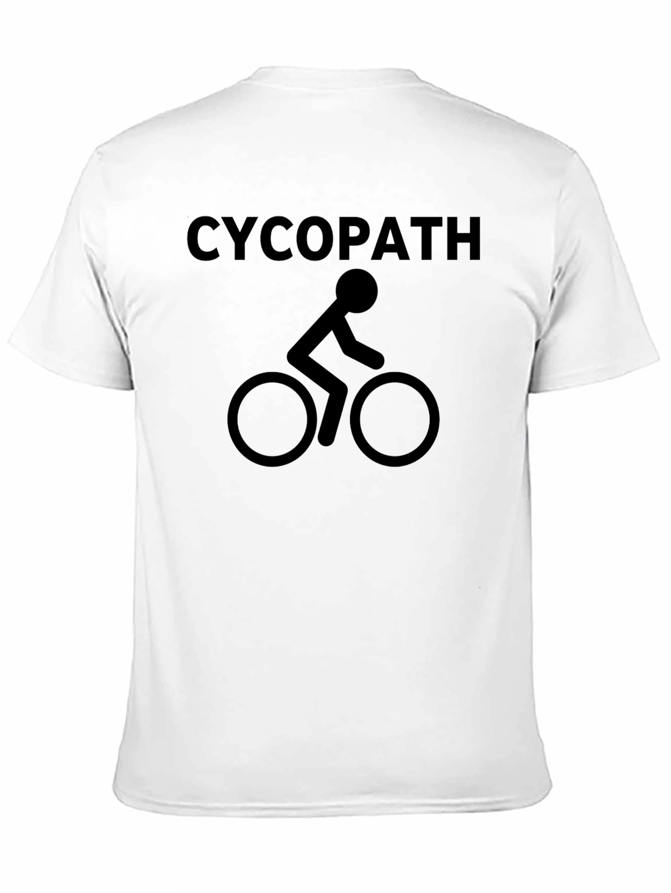 Cycopath T-Shirt - Funny Cycling Humor Tee