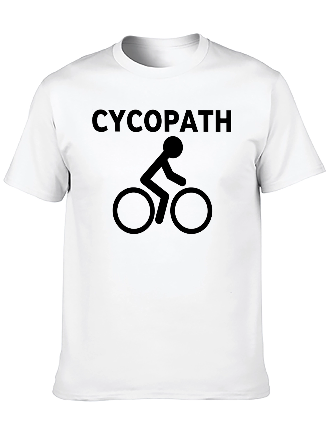 Cycopath T-Shirt - Funny Cycling Humor Tee