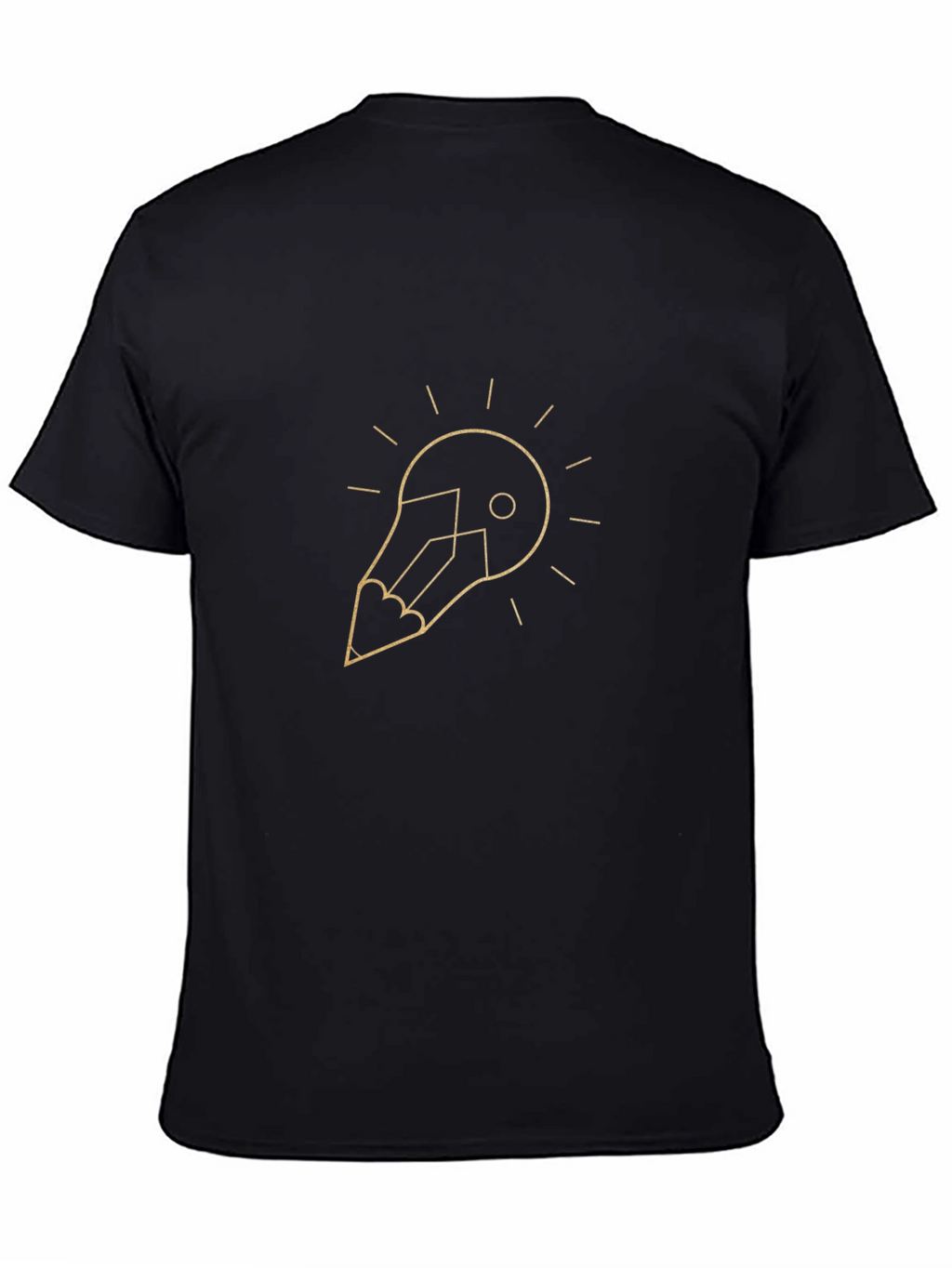 Creative Idea T-Shirt - Pencil Lightbulb Design