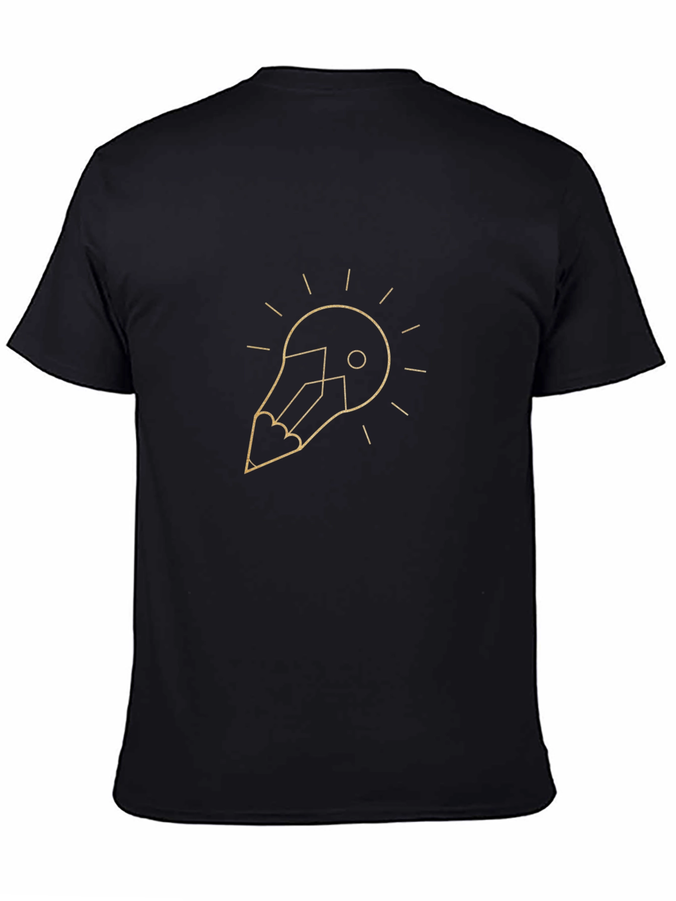 Creative Idea T-Shirt - Pencil Lightbulb Design