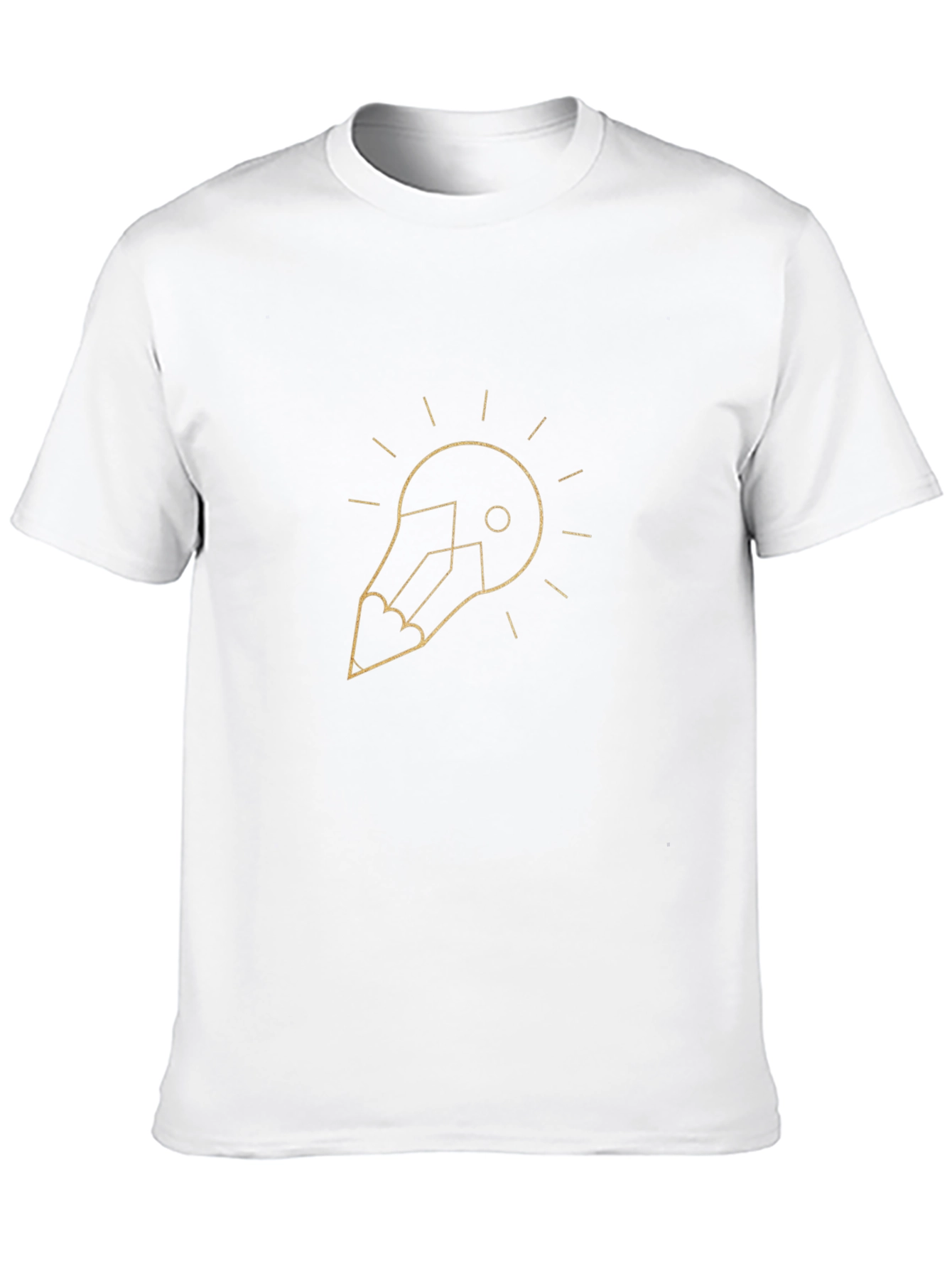 Creative Idea T-Shirt - Pencil Lightbulb Design