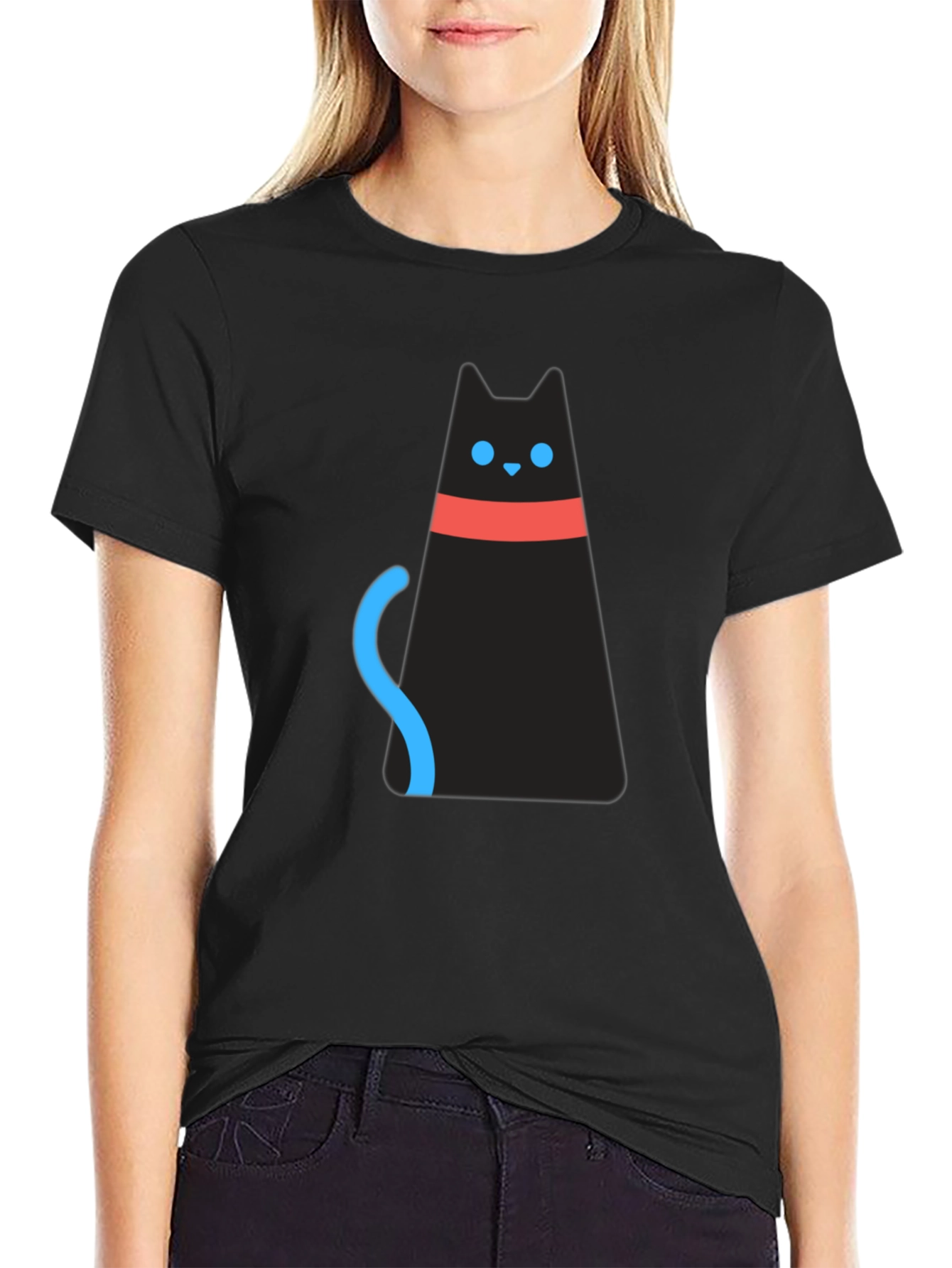 Cool Cat Graphic T-Shirt - Stylish Casual Wear