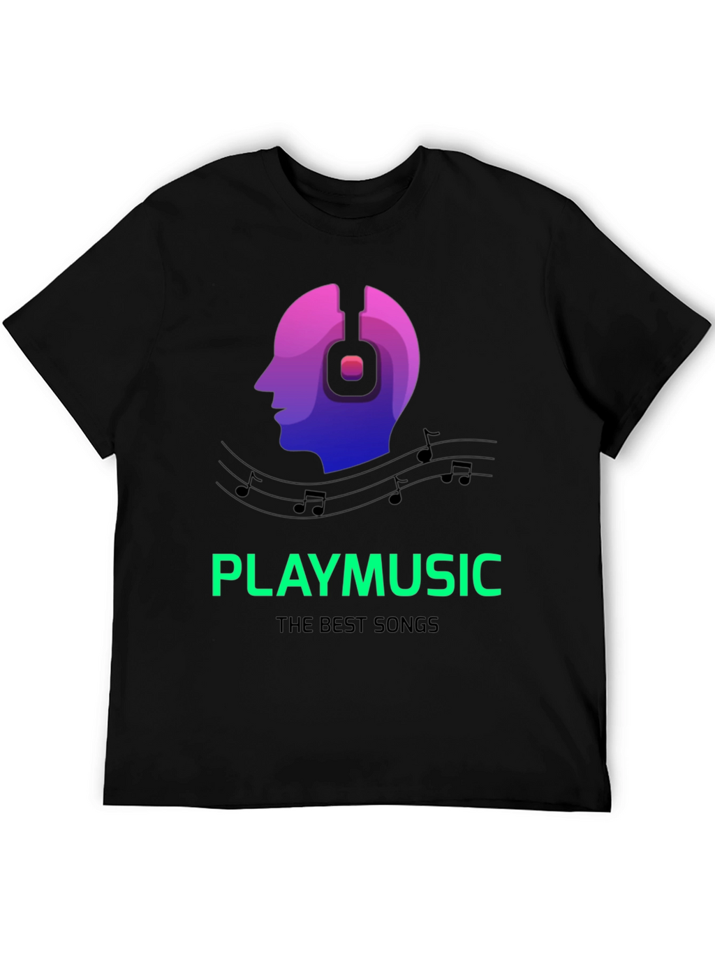 PlayMusic Graphic Tee - Stylish Comfort