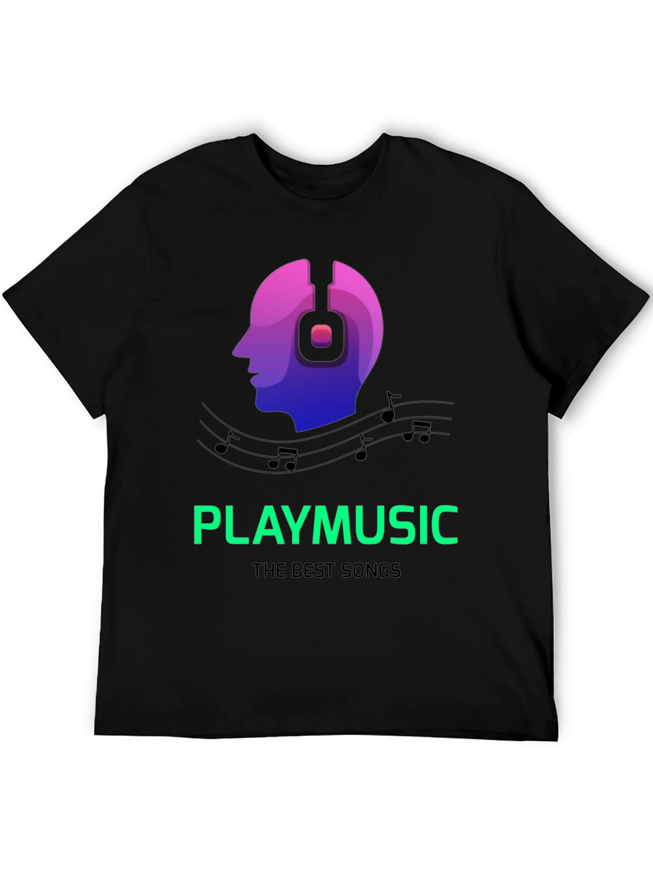 PlayMusic Graphic Tee - Stylish Comfort