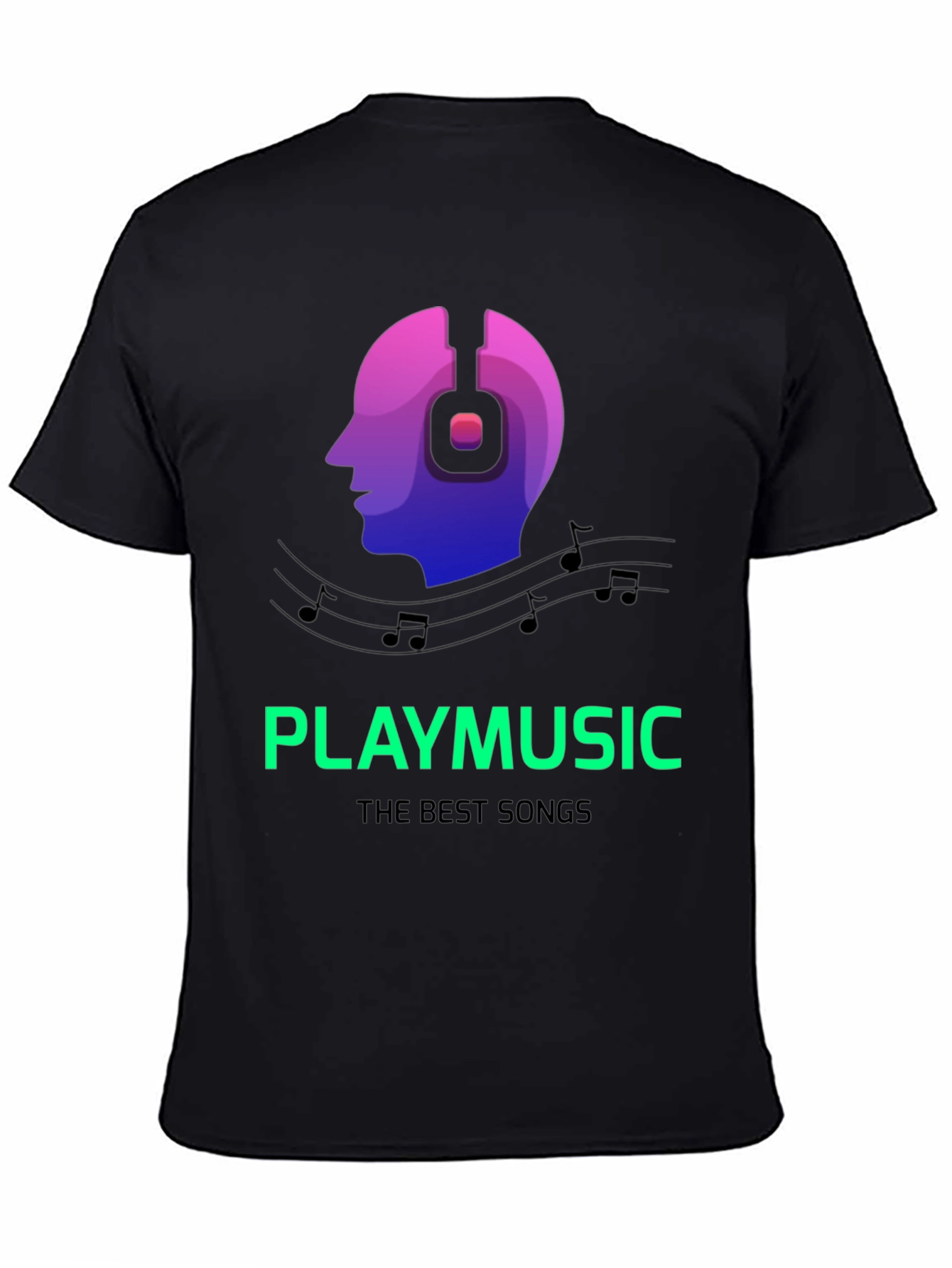 PlayMusic Graphic Tee - Stylish Comfort