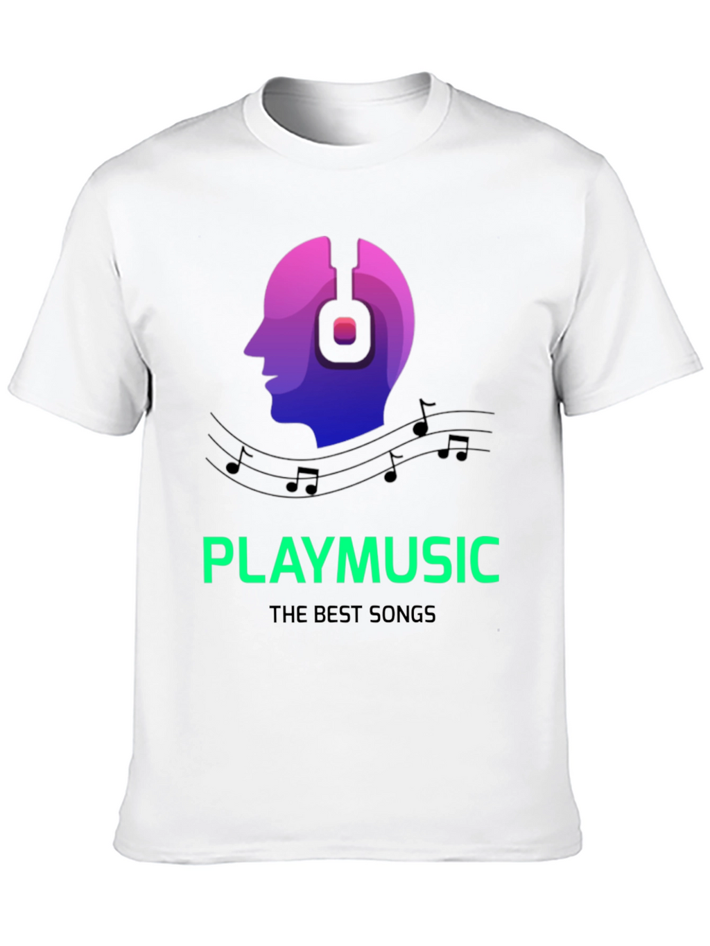 PlayMusic Graphic Tee - Stylish Comfort