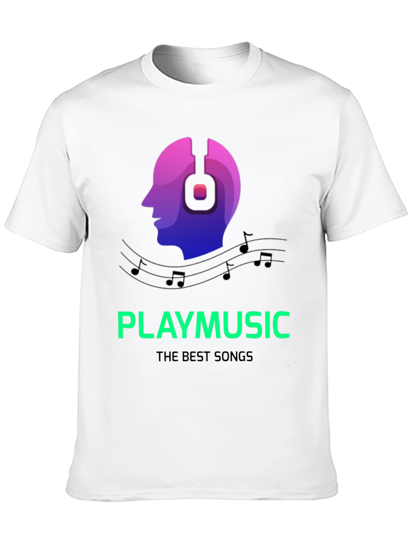 PlayMusic Graphic Tee - Stylish Comfort