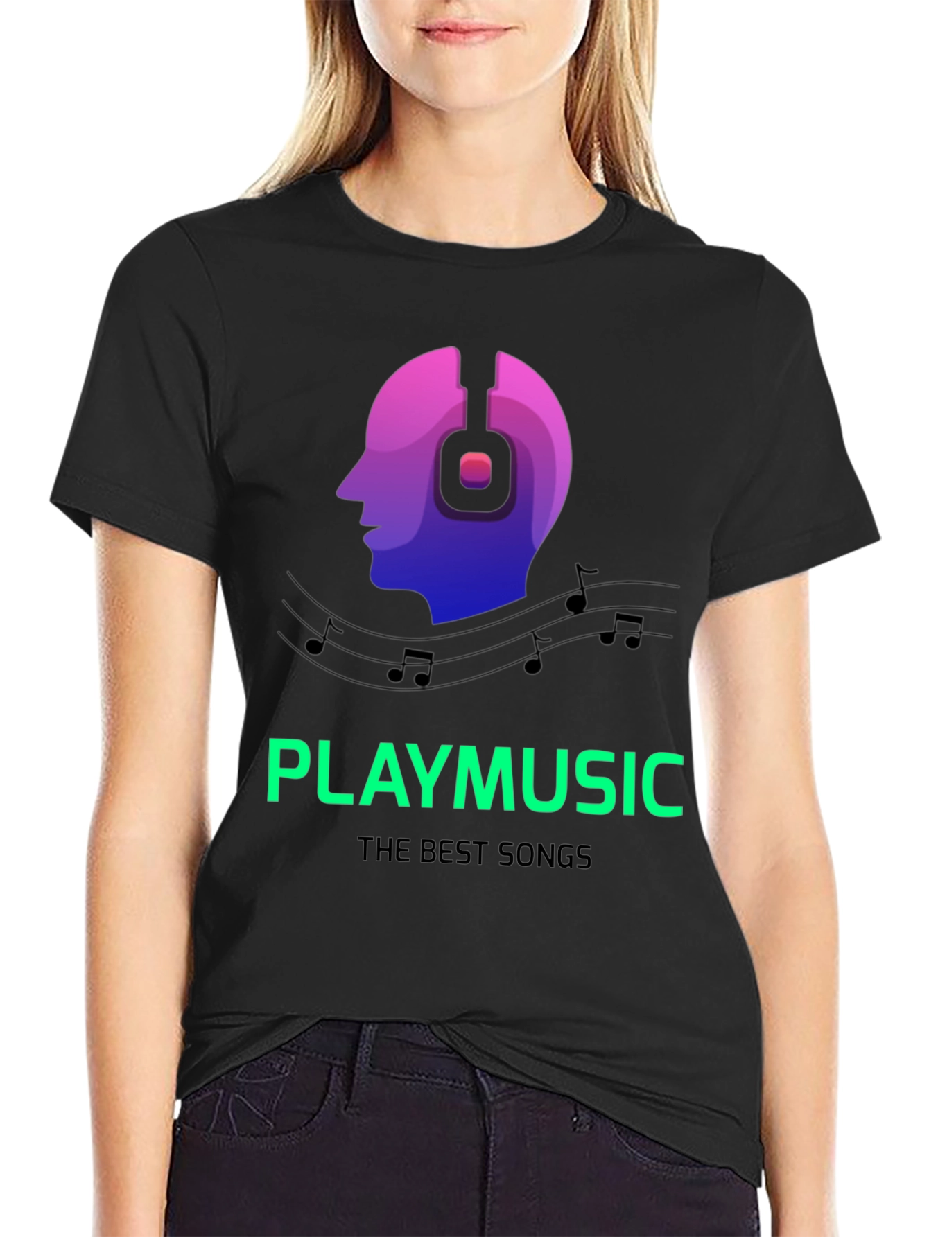 PlayMusic Graphic Tee - Stylish Comfort