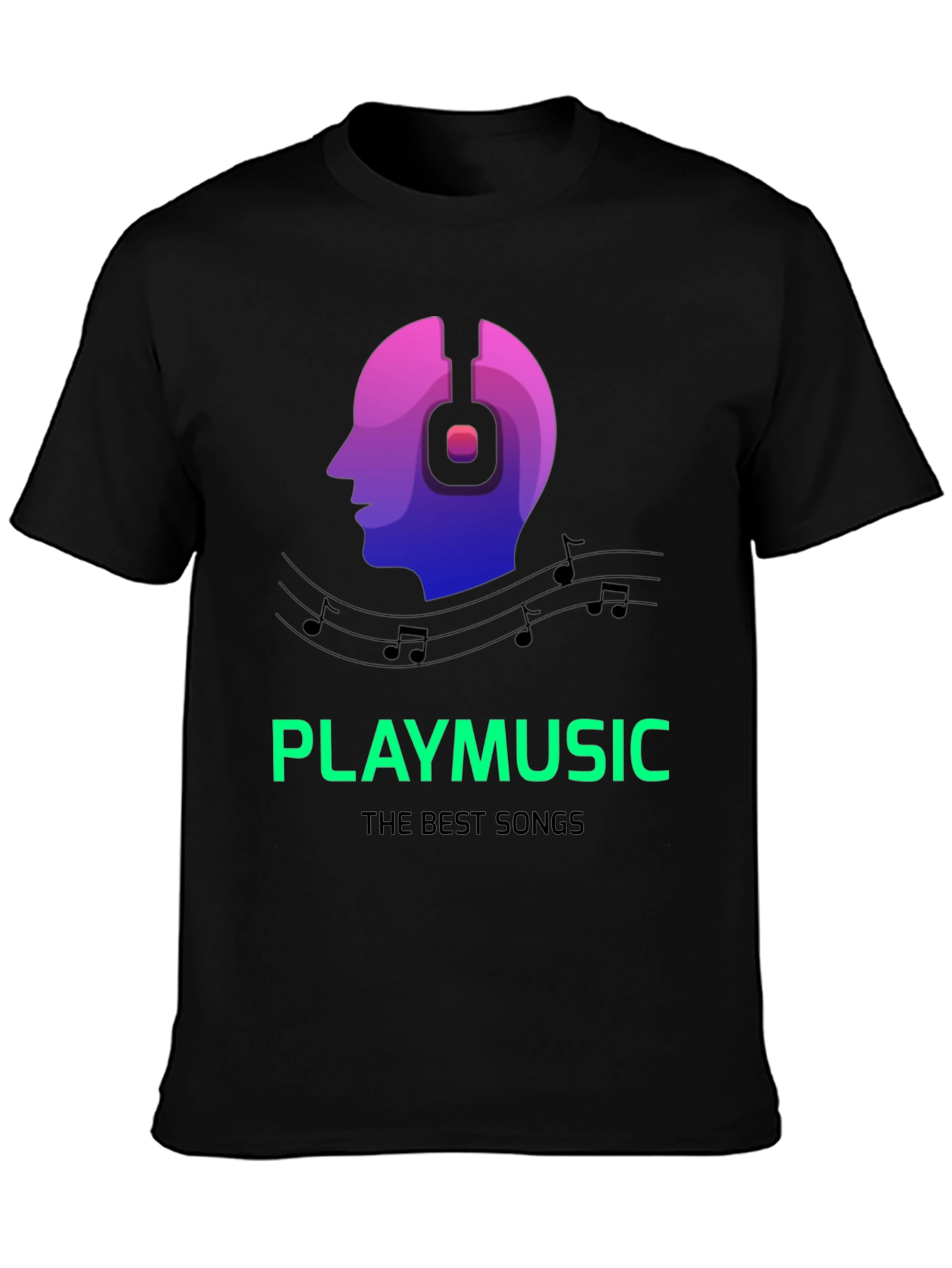 PlayMusic Graphic Tee - Stylish Comfort