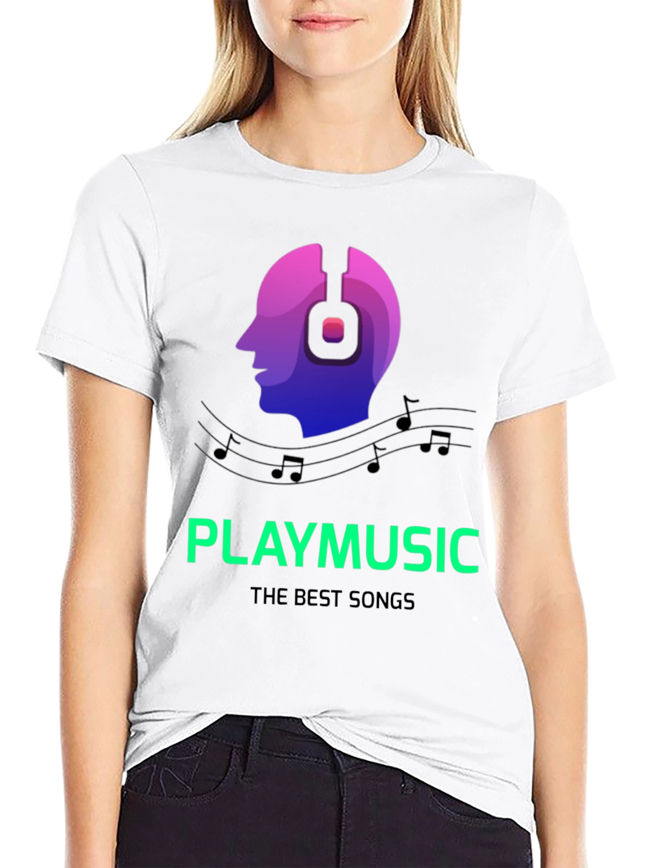 PlayMusic Graphic Tee - Stylish Comfort