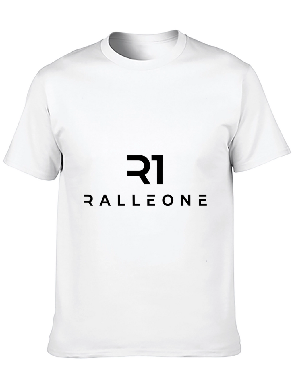 R1 RALLEONE Stylish Black Graphic T-Shirt