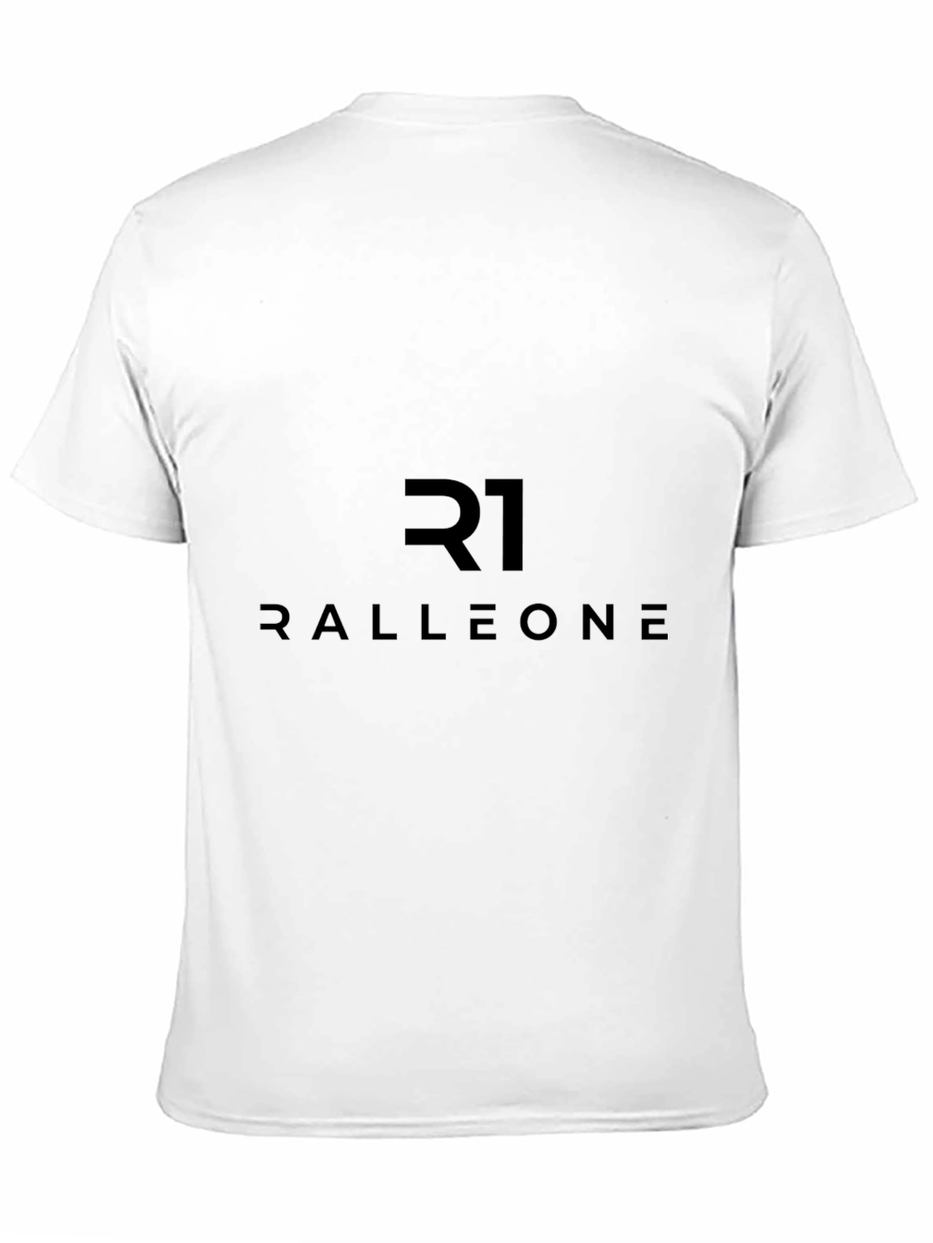 R1 RALLEONE Stylish Black Graphic T-Shirt