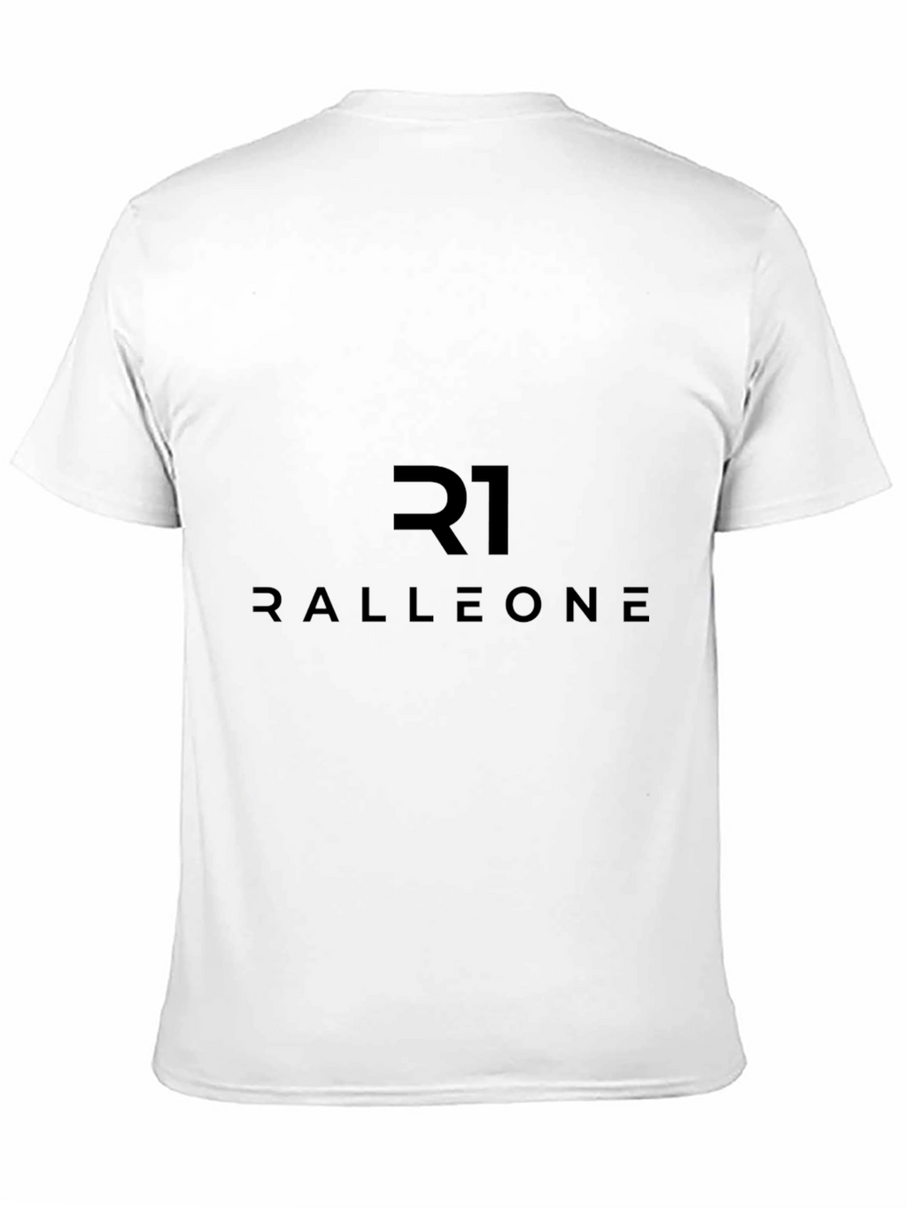 R1 RALLEONE Stylish Black Graphic T-Shirt