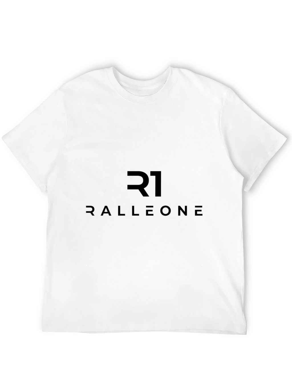 R1 RALLEONE Stylish Black Graphic T-Shirt