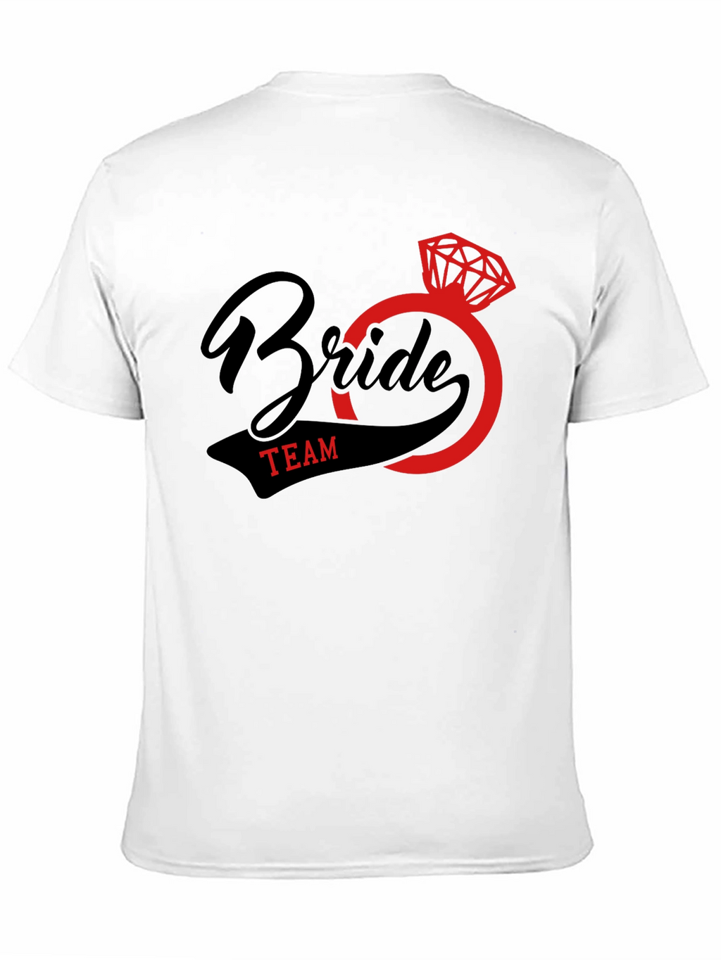 Bride Team Graphic Tee - Black