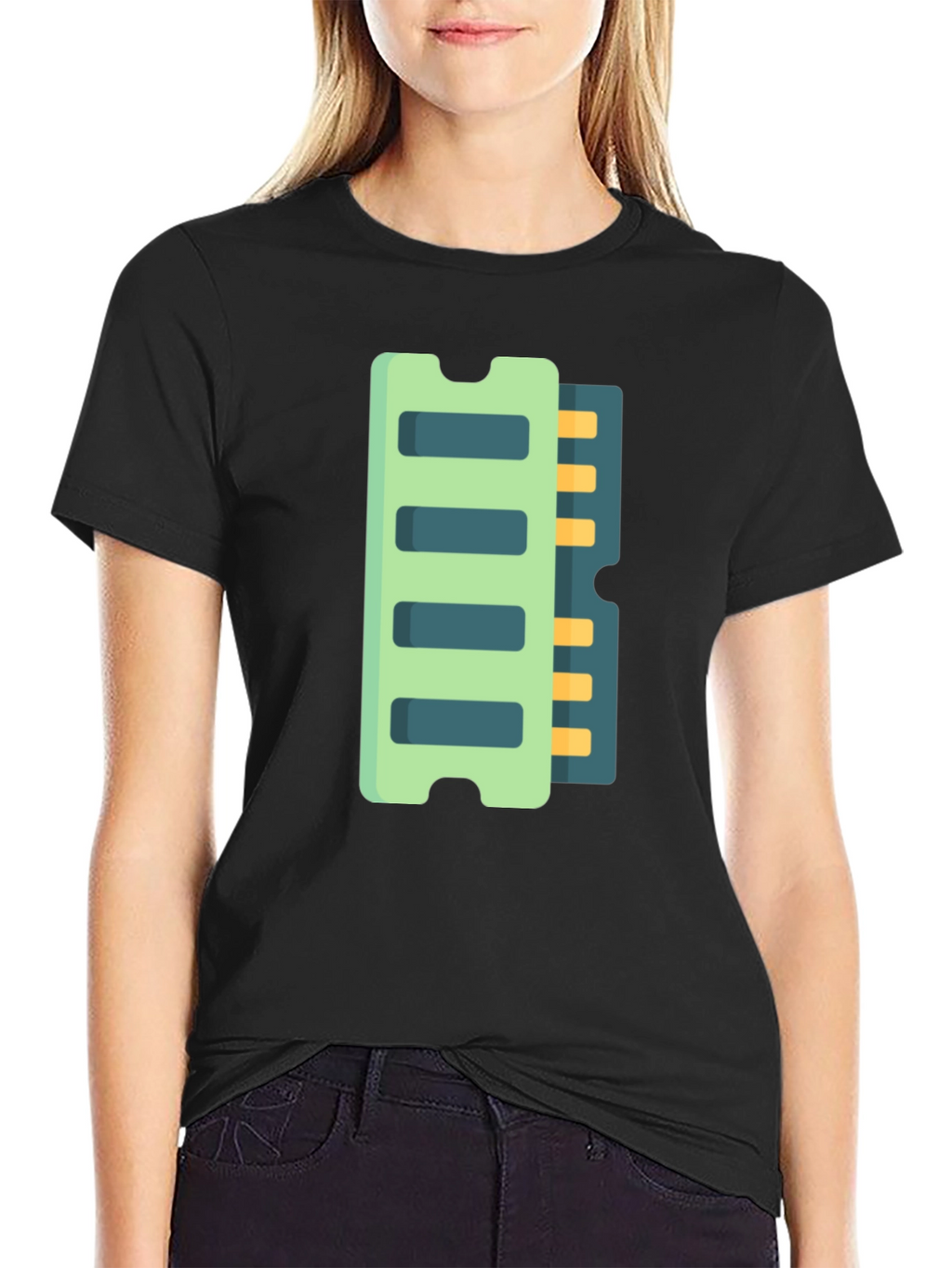 RAM Chip Graphic Tee - Geeky Style!
