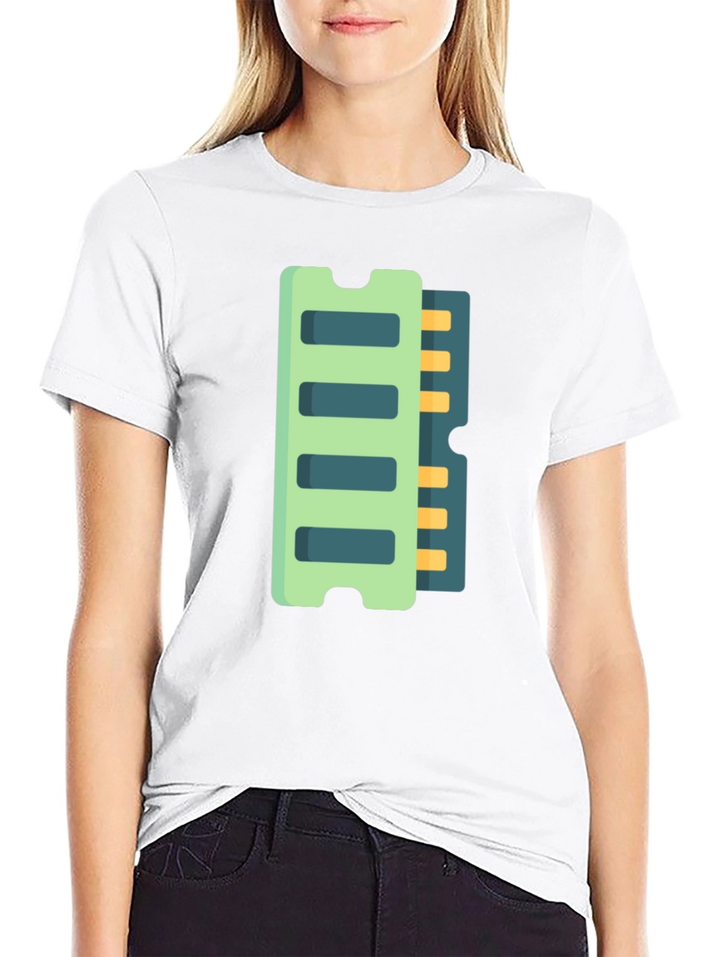 RAM Chip Graphic Tee - Geeky Style!