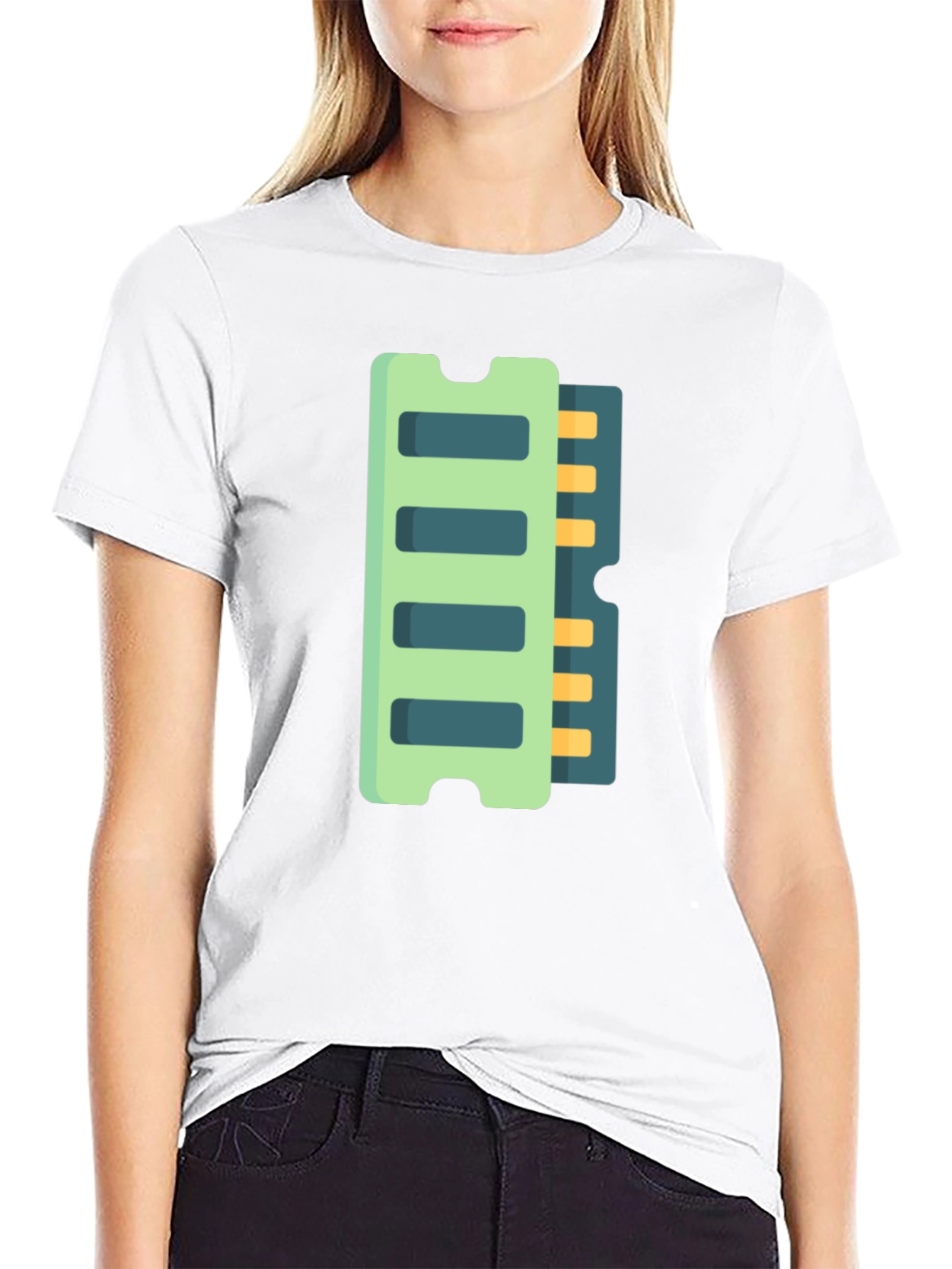 RAM Chip Graphic Tee - Geeky Style!