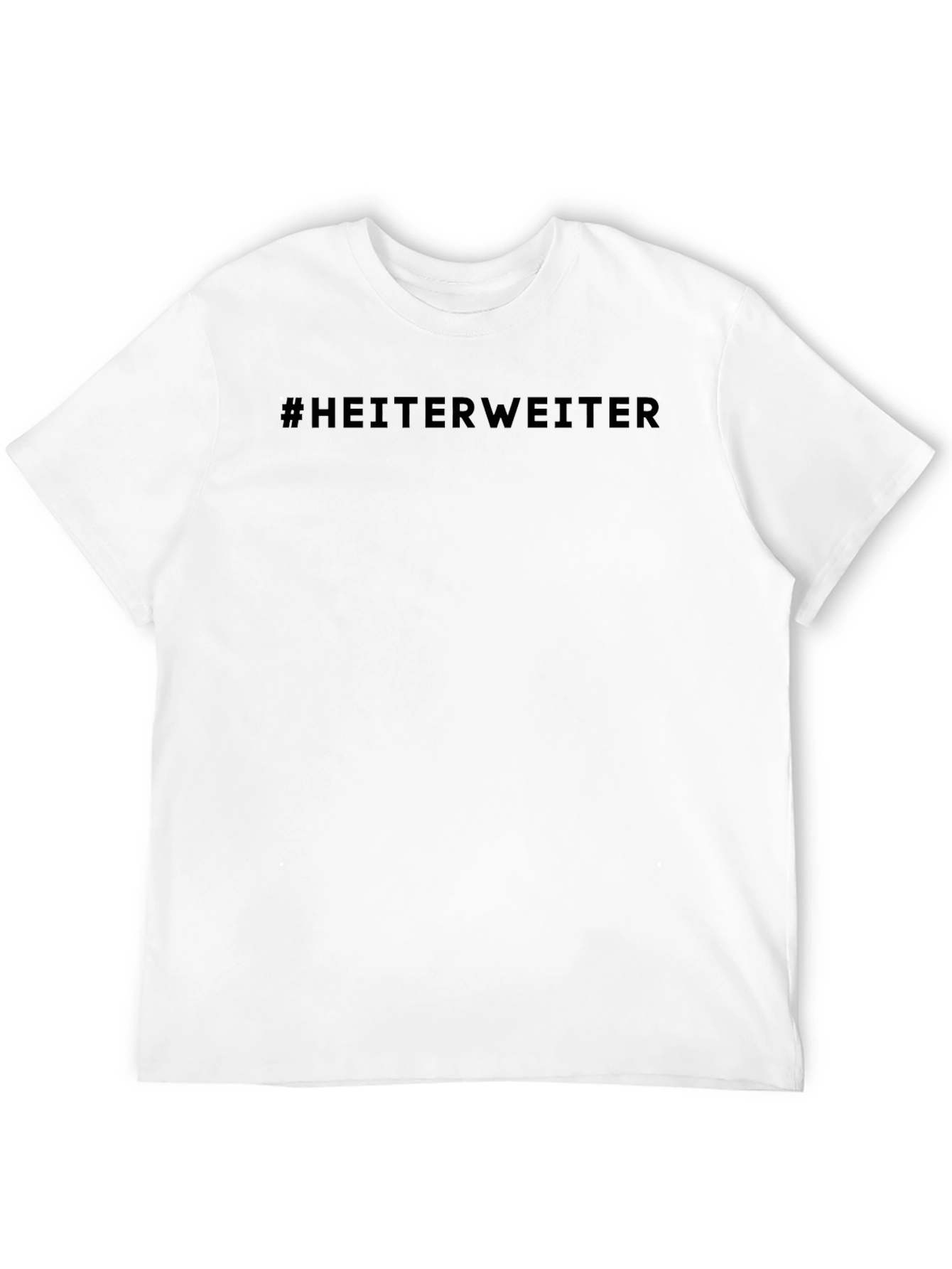 Heiter Weiter Black Graphic T-Shirt