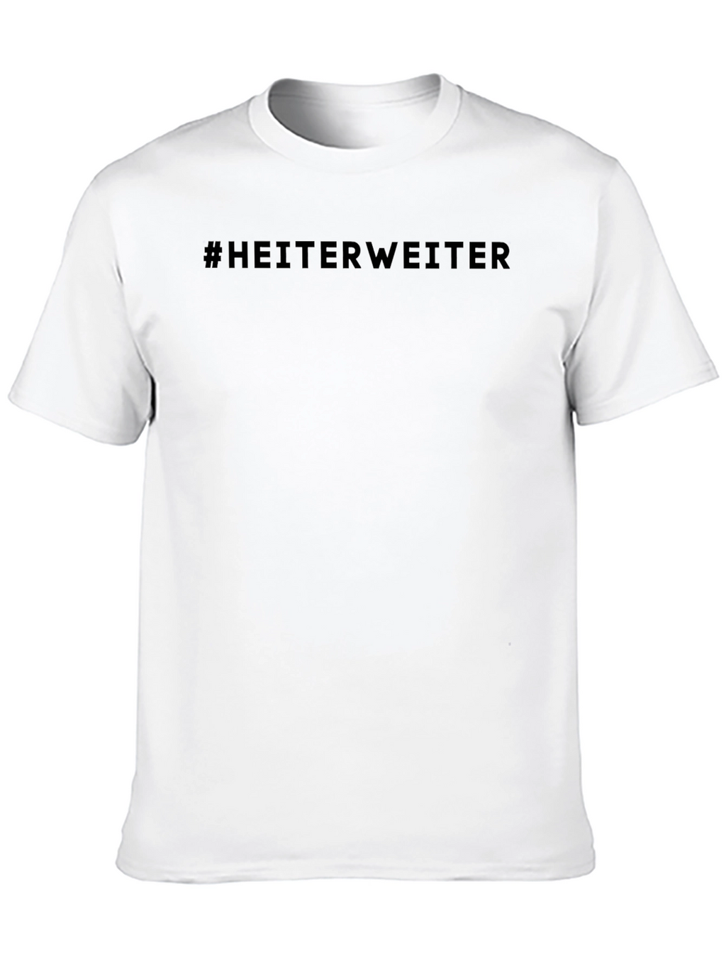 Heiter Weiter Black Graphic T-Shirt